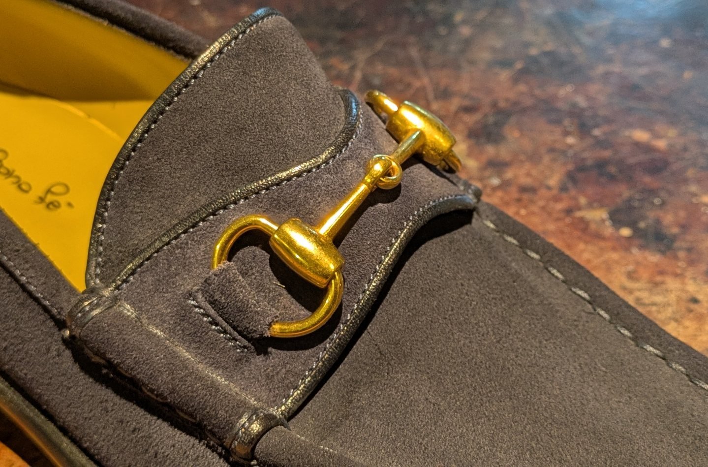 Enzo Bonafe 2695 Bit Loafer Navy Suede ボナフェの定番と呼べる1足 