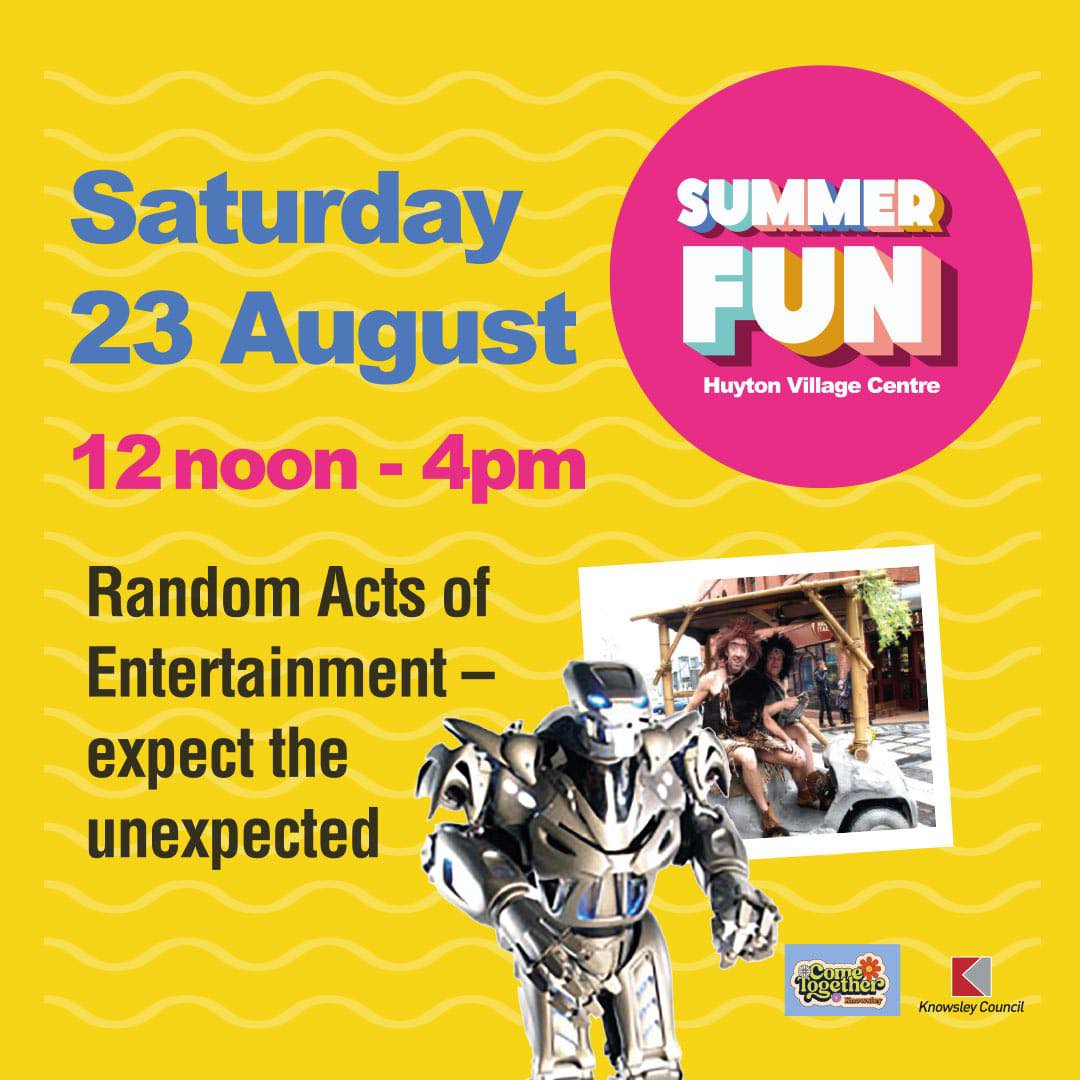 Huyton - Summer Fun is back again Saturday 23 August when TITAN RETURNS ...