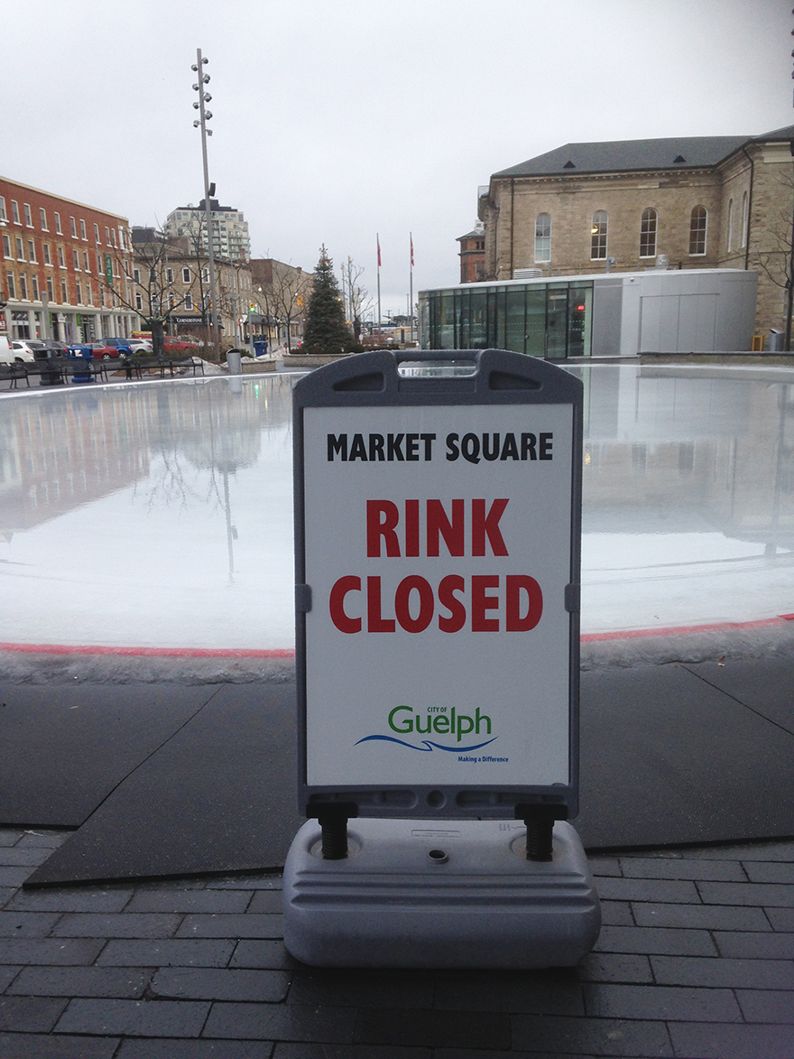 The City - Update on Jan. 20: The rink is now open. Heads up ...