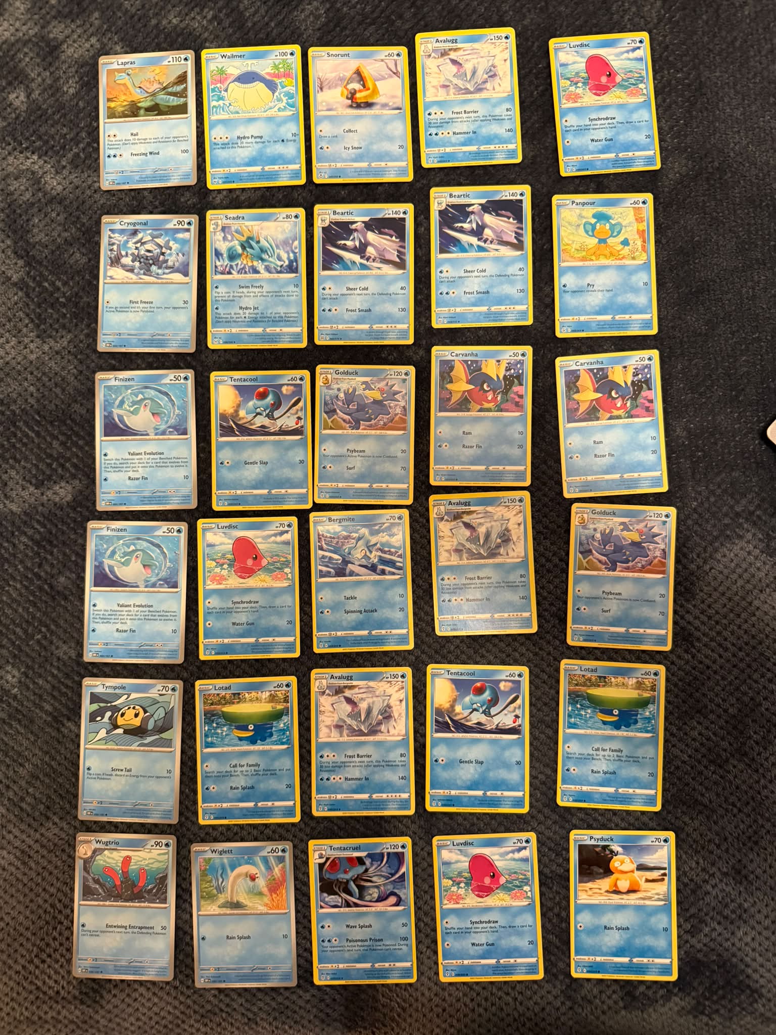 Bulk Pokémon Card Lots: 30 Cards for $1.50 Each