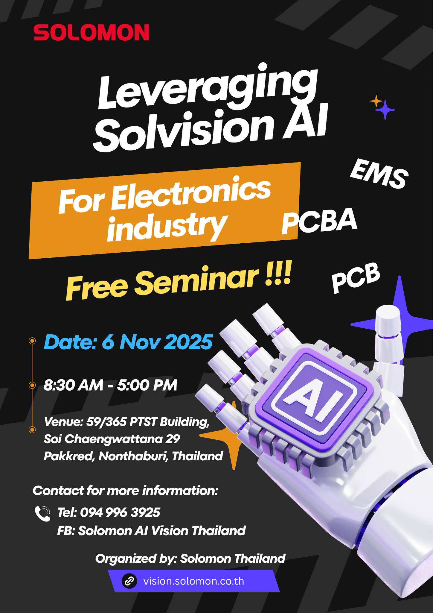 Solomon AI Vision Thailand | Nonthaburi