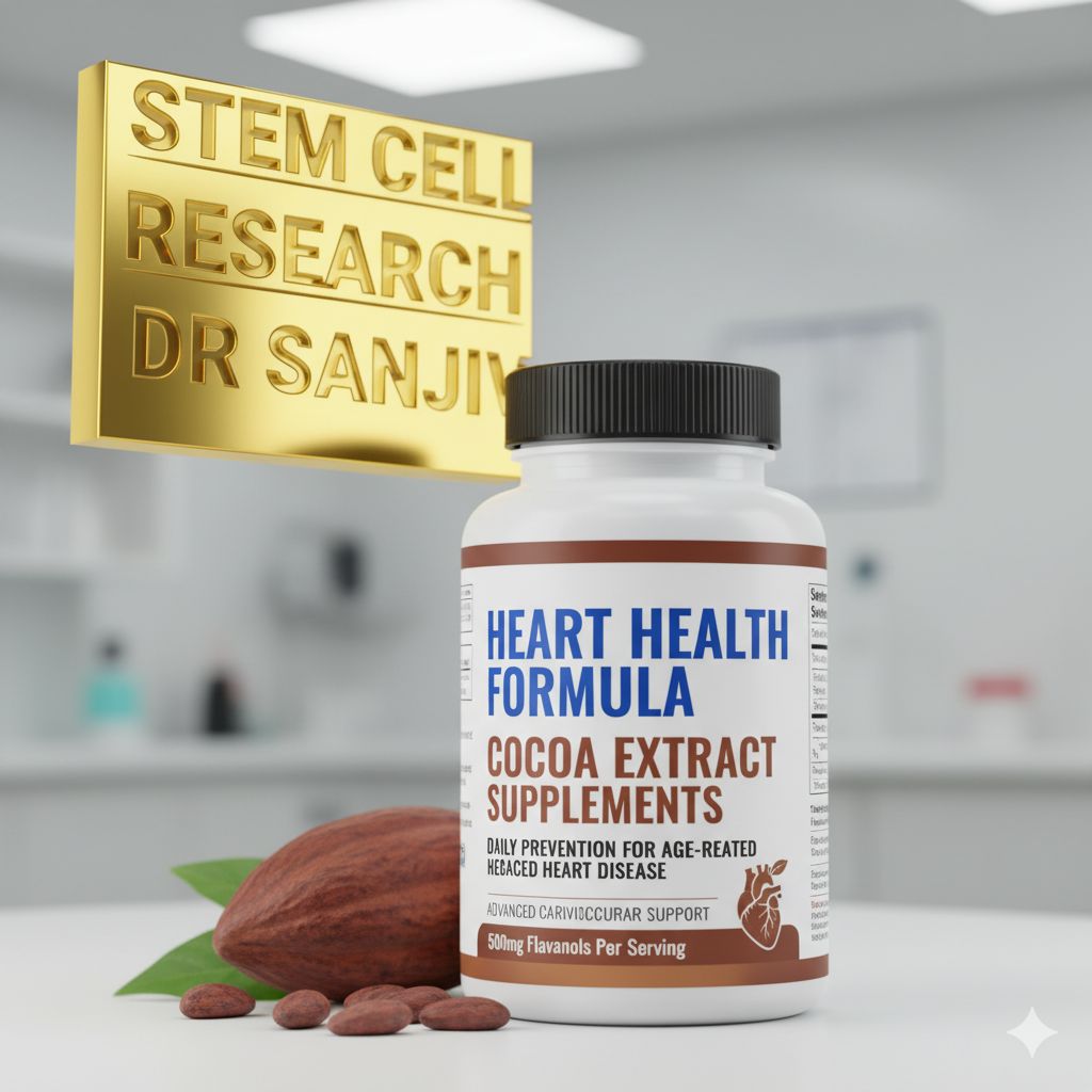 Cocoa flavanols are clinically proven to promote heart health for the long term. CocoaVia Cardio Health helps retain healthy blood pressure & cholesterol levels