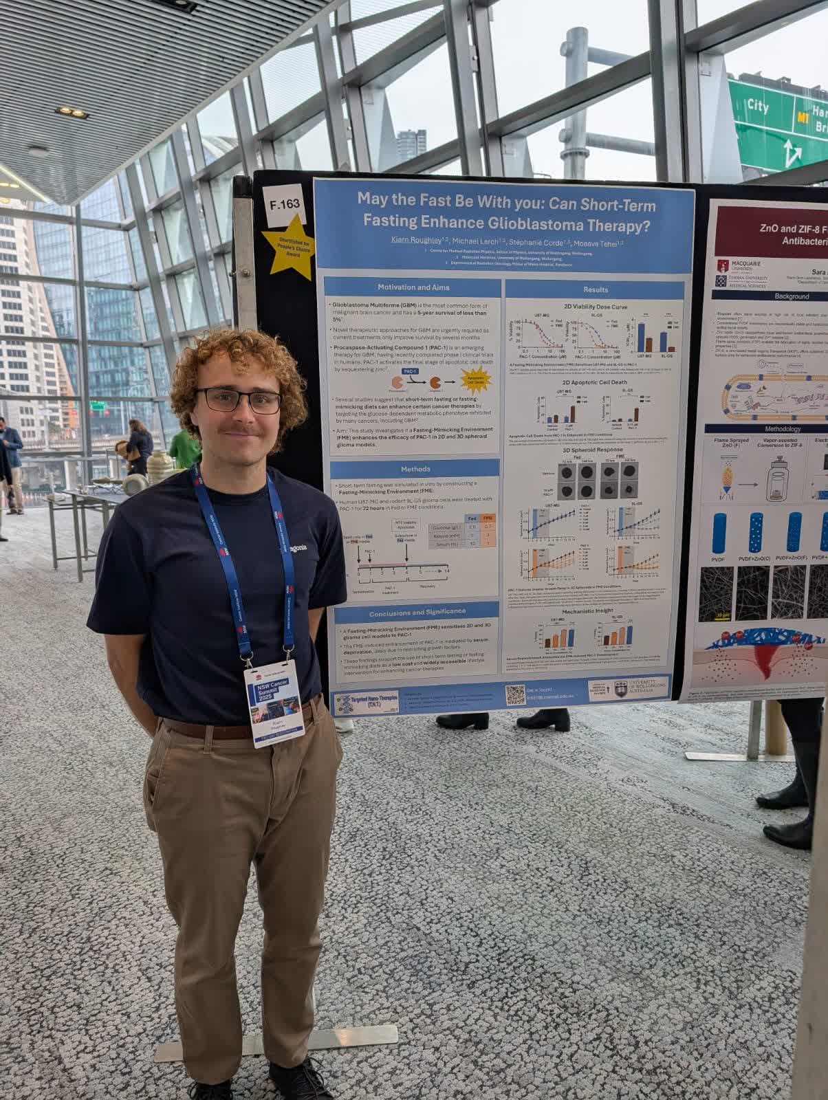 UOW - 🎉 Congratulations to PhD student Kiarn Roughley! Last week, Kiarn ...