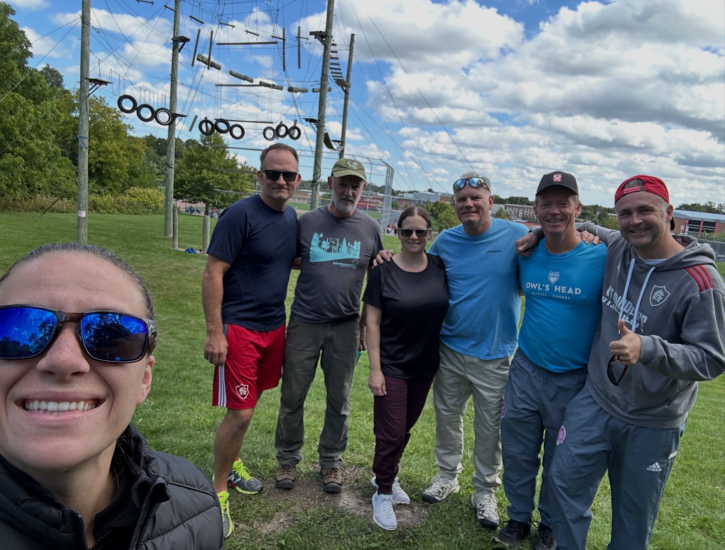 St. - High ropes certified! Every staff member supporting the high ...