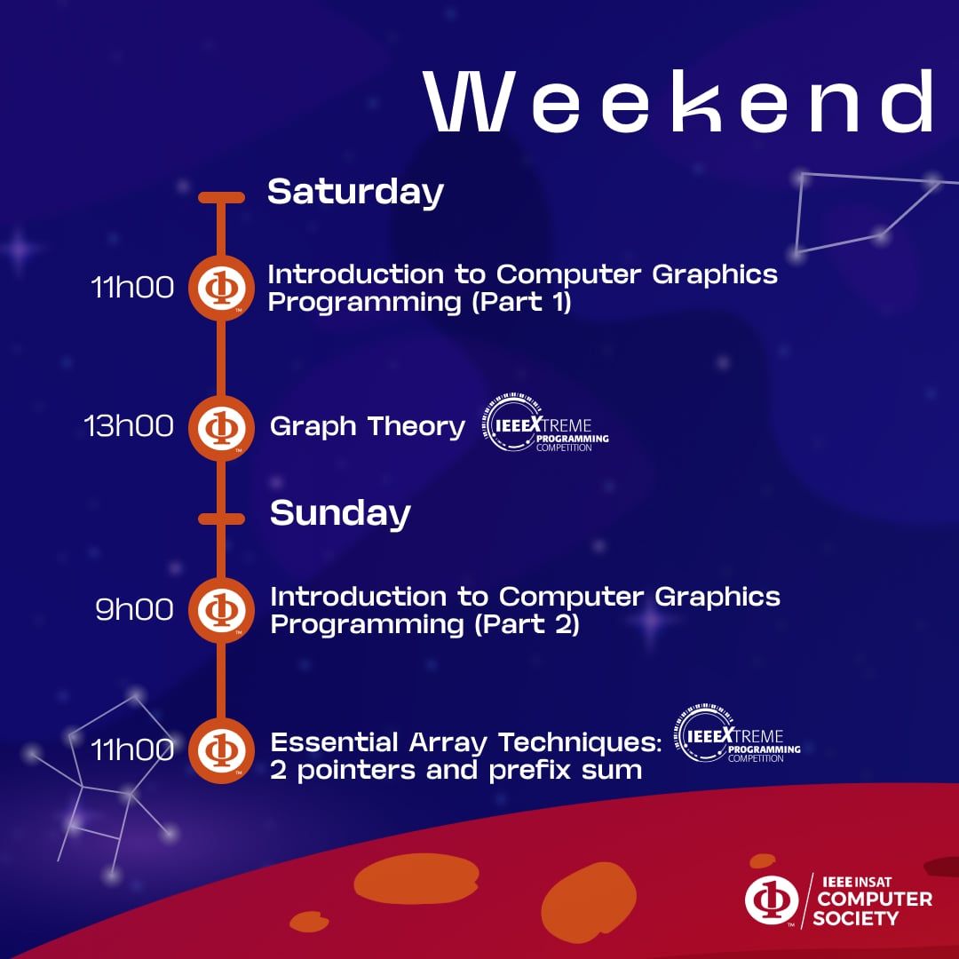 📢... - IEEE Computer Society Chapter - INSAT Student Branch | Facebook