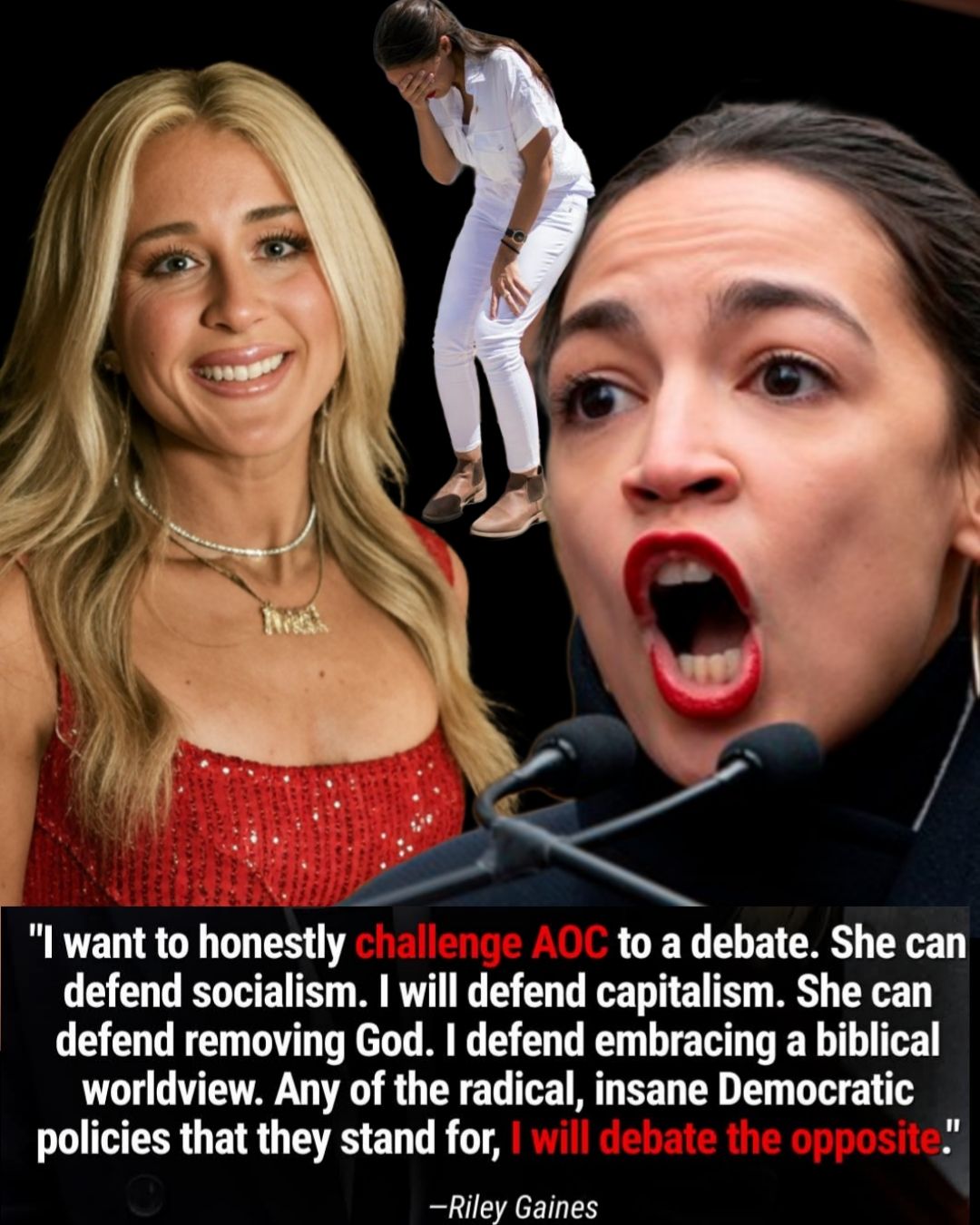 Christina - GAME ON:Riley Gaines, a prominent women's rights advocate ...