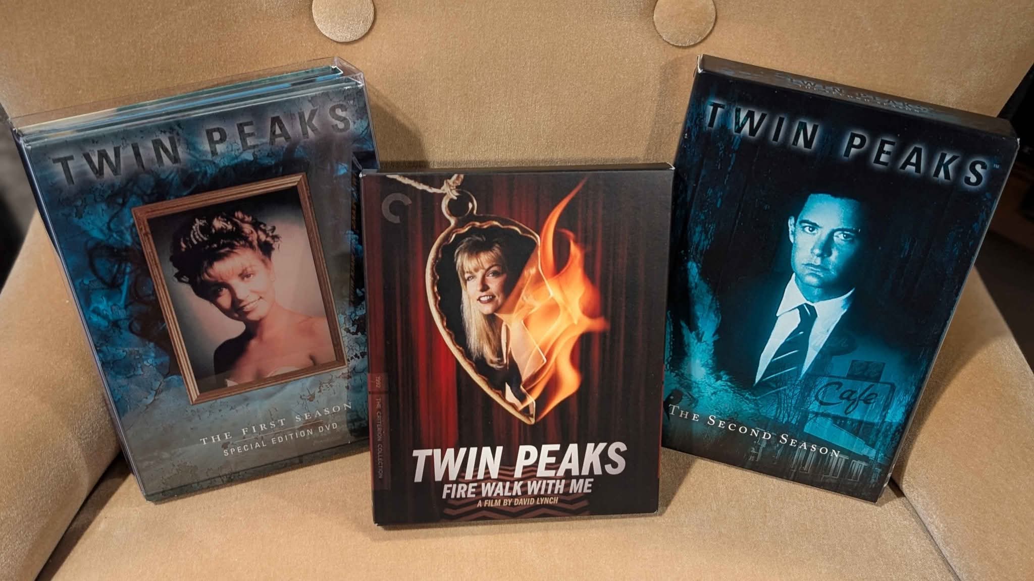 Twin Peaks! David Lynch! Seasons 1 and 2 on DVD + Fire Walk With 