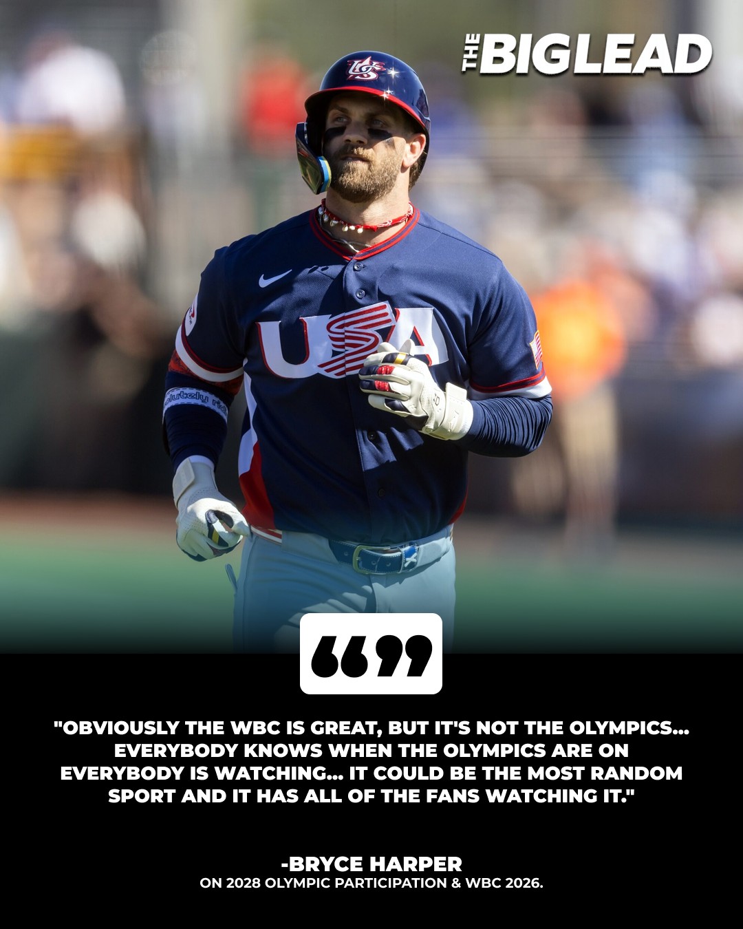 Bryce Harper and the USA baseball team arrive in Miami tonight for