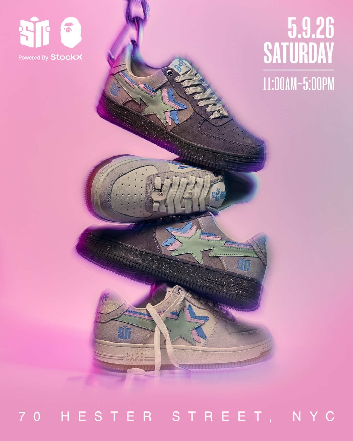 sneakernews.com - Sneaker News x A BATHING APE®⁠ Available at our 