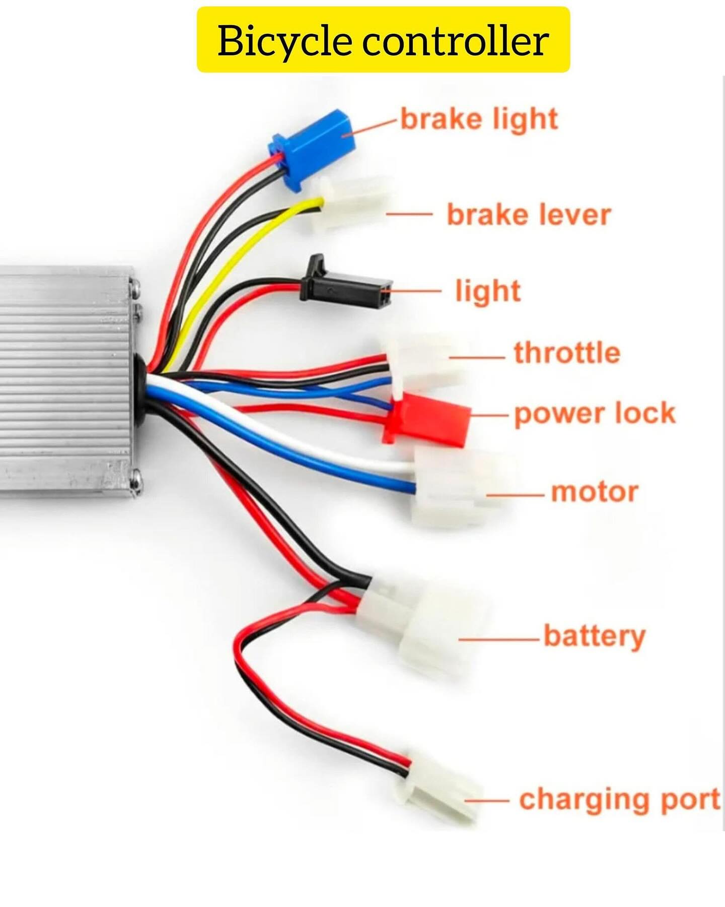 electrical bicycle controller 24v 350W Brushless Motor Kit  18A  / 36V / 48V  Thumb Throttle The leaf 24V 250W electric bike motor controller is so easy to drive your electric bicycle. Brushed Controller 24v 250w Speed