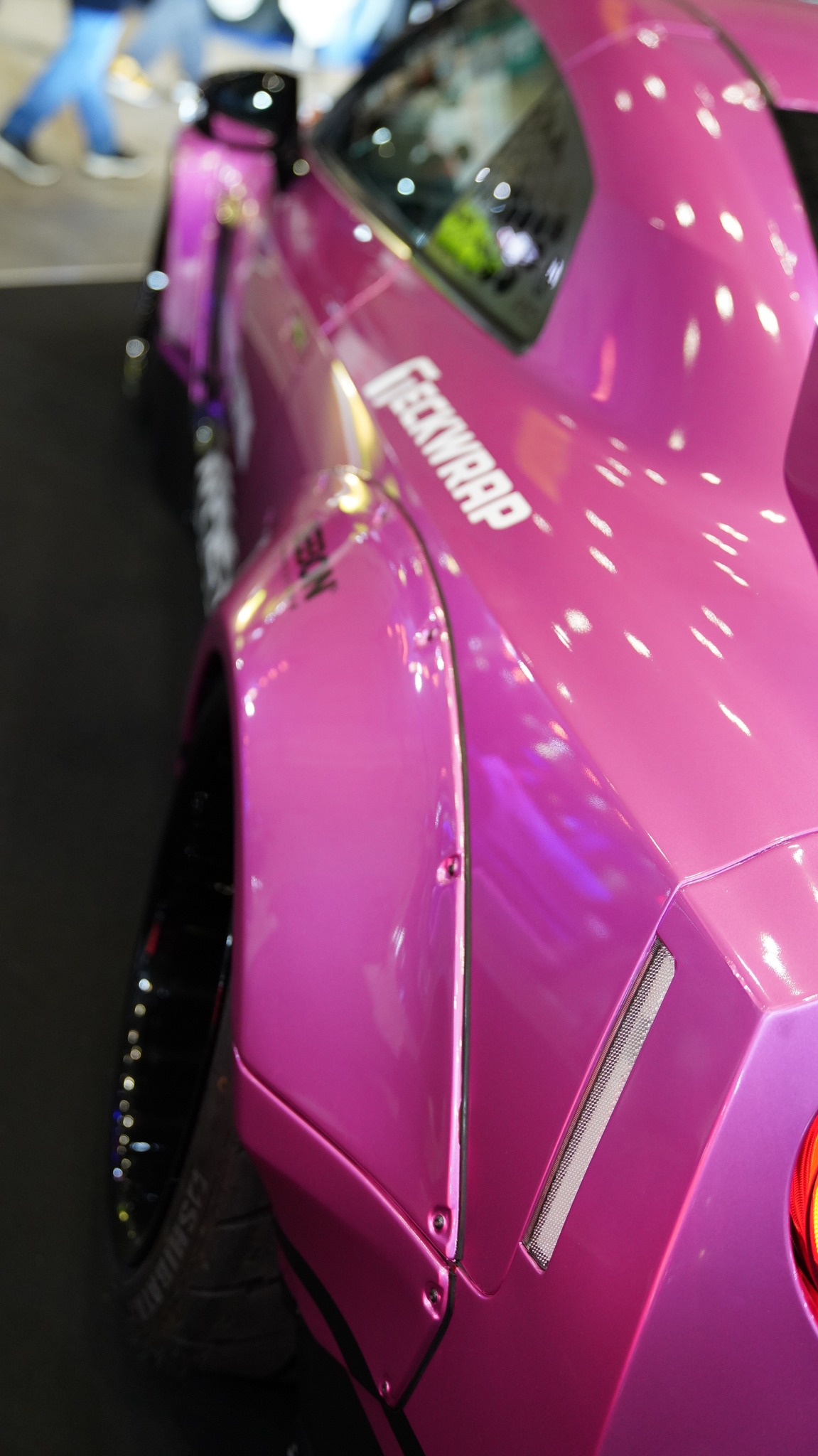 Tokyo Auto Salon 2026 Nissan GT-R (R35) The pink car is a custom