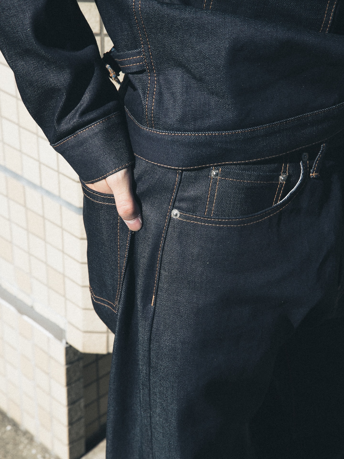NEW @shiota_group exclusive スーピマDENIM JACKET#BEN スーピマDENIM 