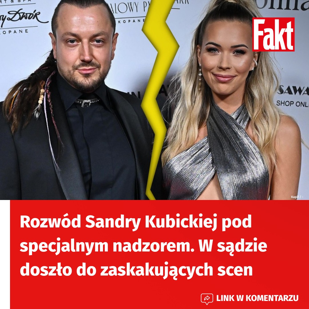 Fakt - Sandra Kubicka i Alek Baron pojawili się w sądzie,... | Facebook