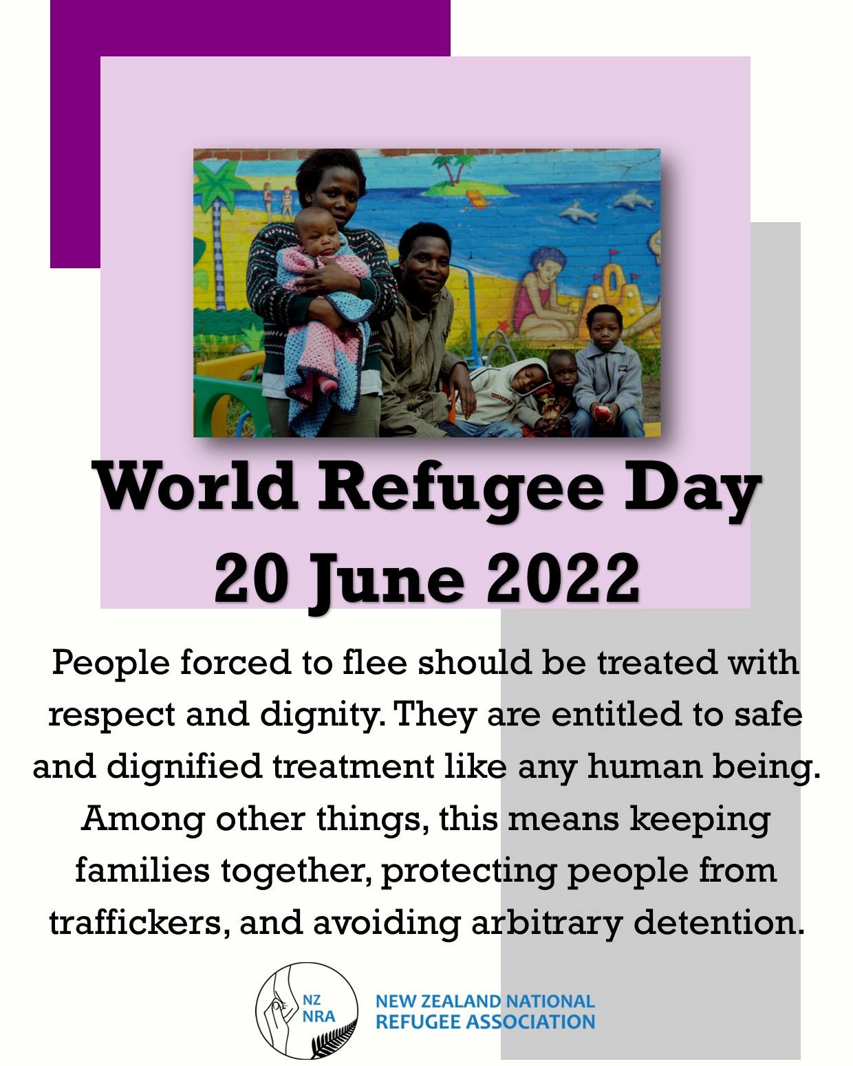 The World Refugee Day is... - NZ National Refugee Association