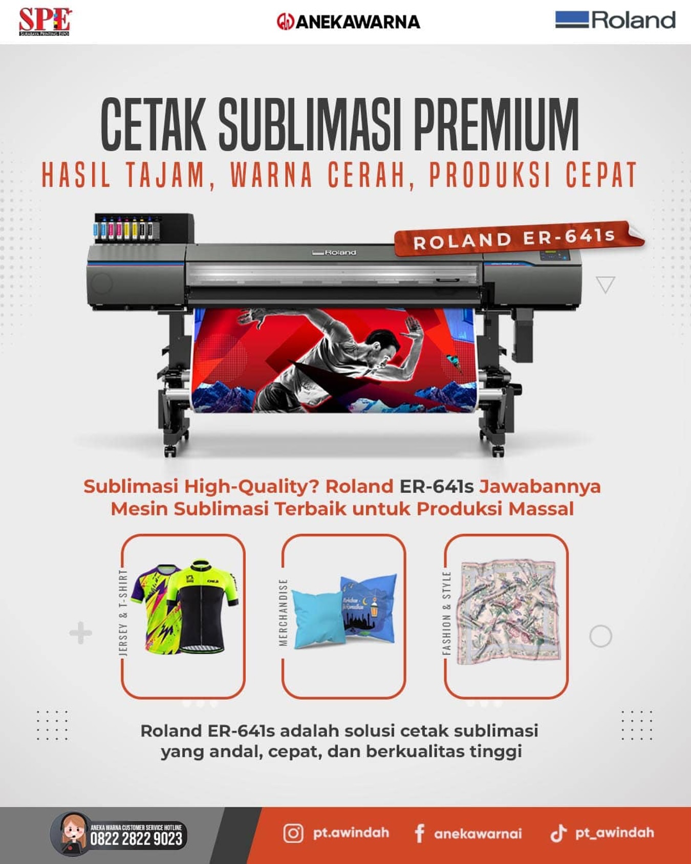 Cetak Cepat Hasil Memukau! Roland... - Aneka Warna Indah | Facebook