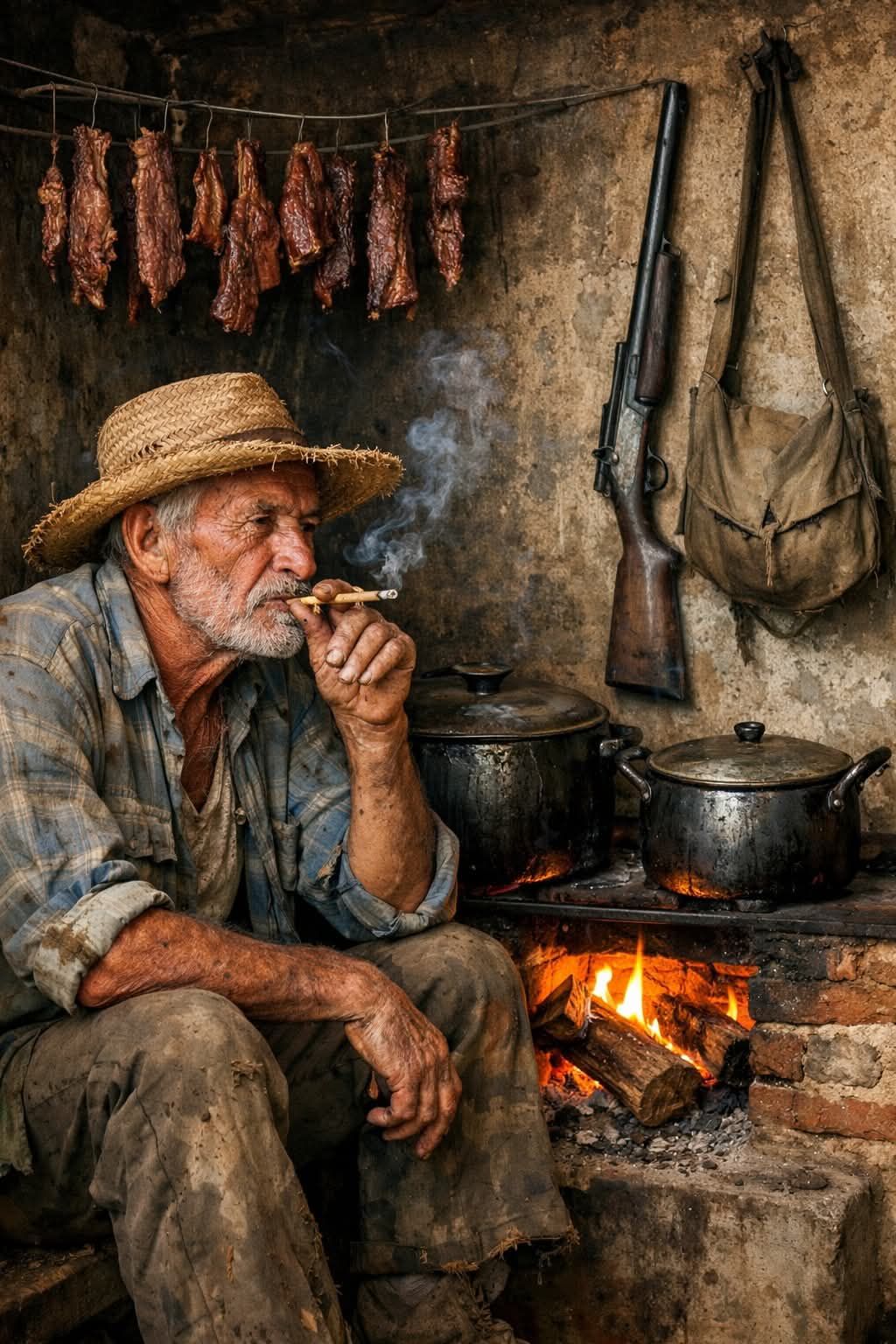 Portal - Esta imagem evoca uma história profunda de vida rural ...