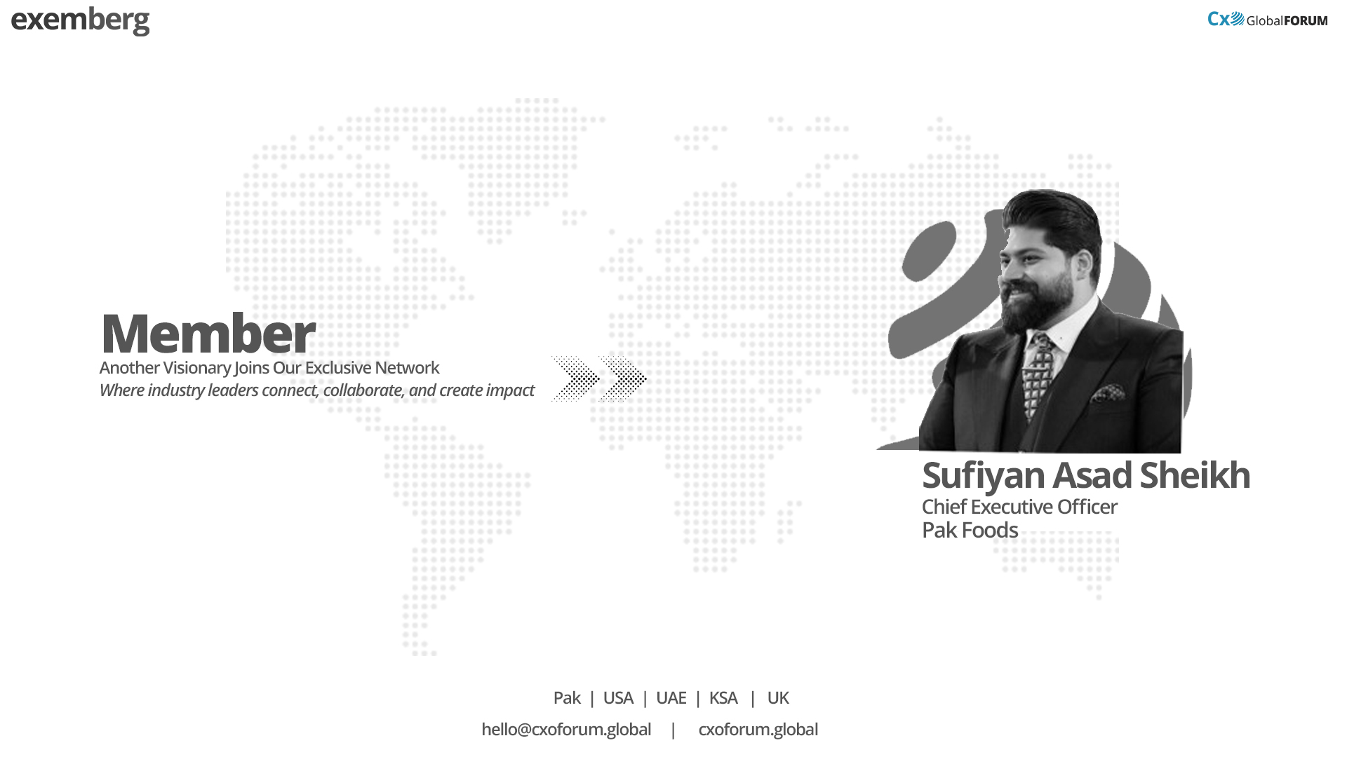 CxO Global Forum would like to welcome... - CxO Global Forum | Facebook