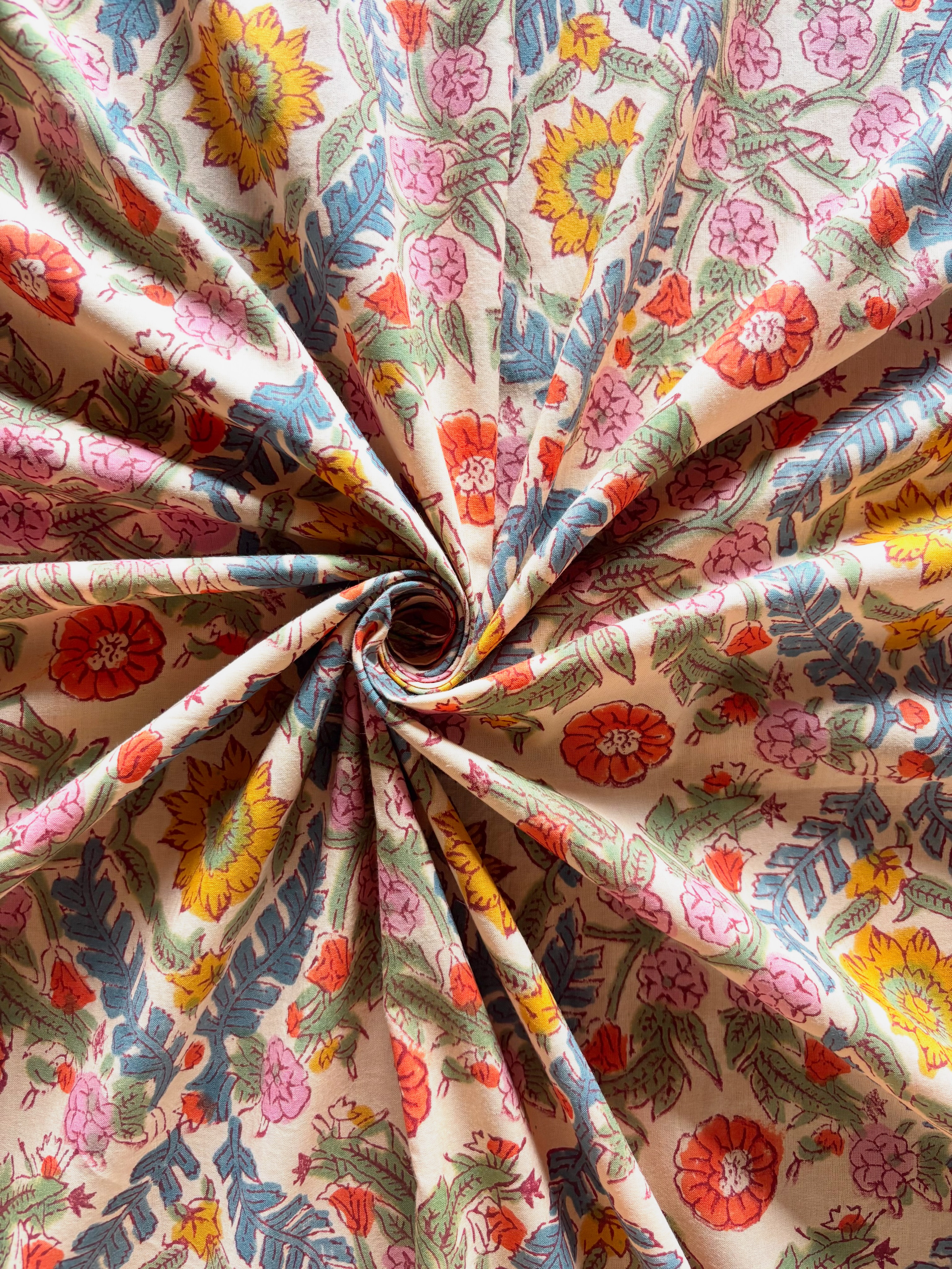 イタロ・ボッティ Italo Botti 春の花束 シルクスクリーン suitao fabric - suitao fabric added a new photo.