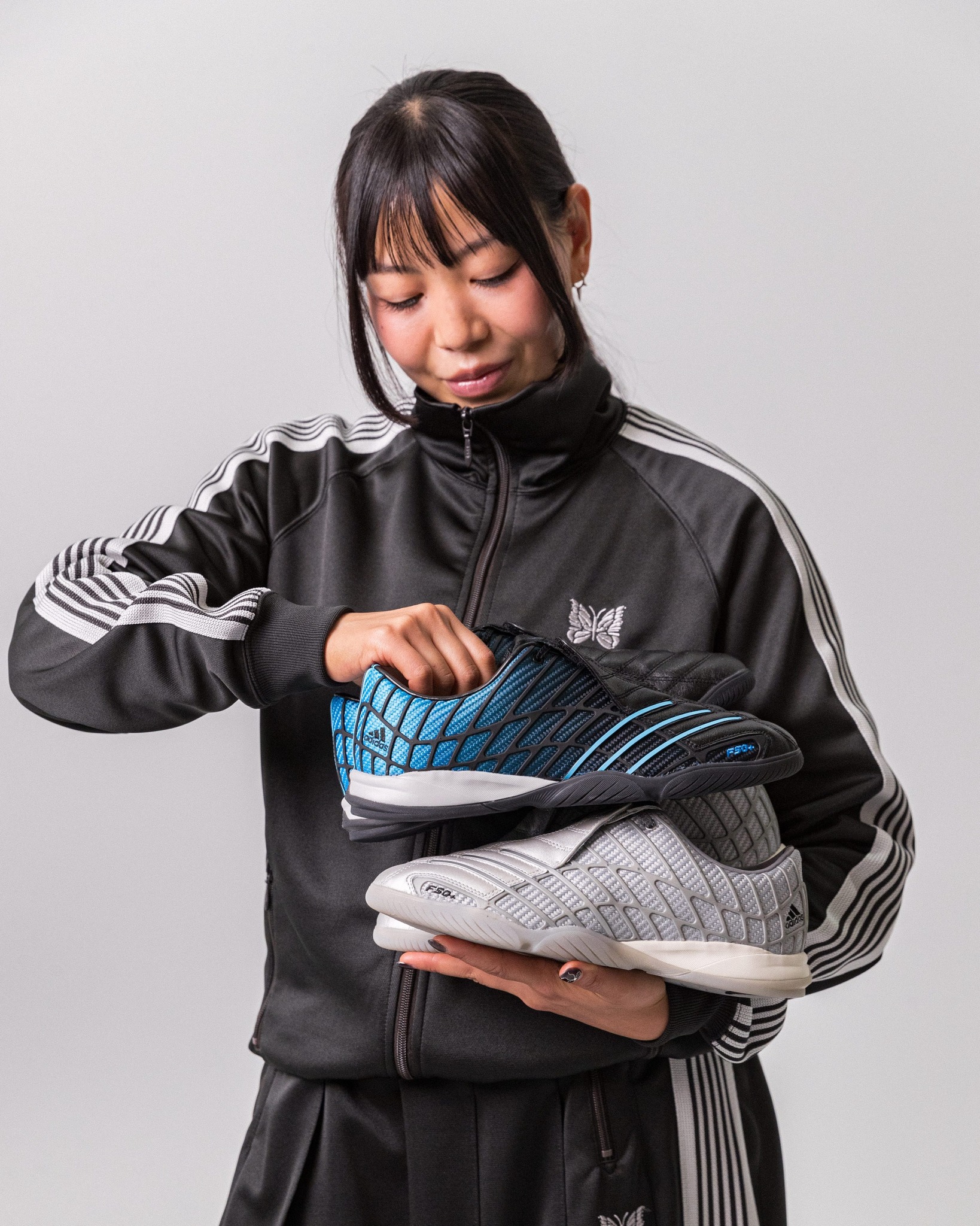 The 2000s football revival continues with the adidas F50 Sala. A 