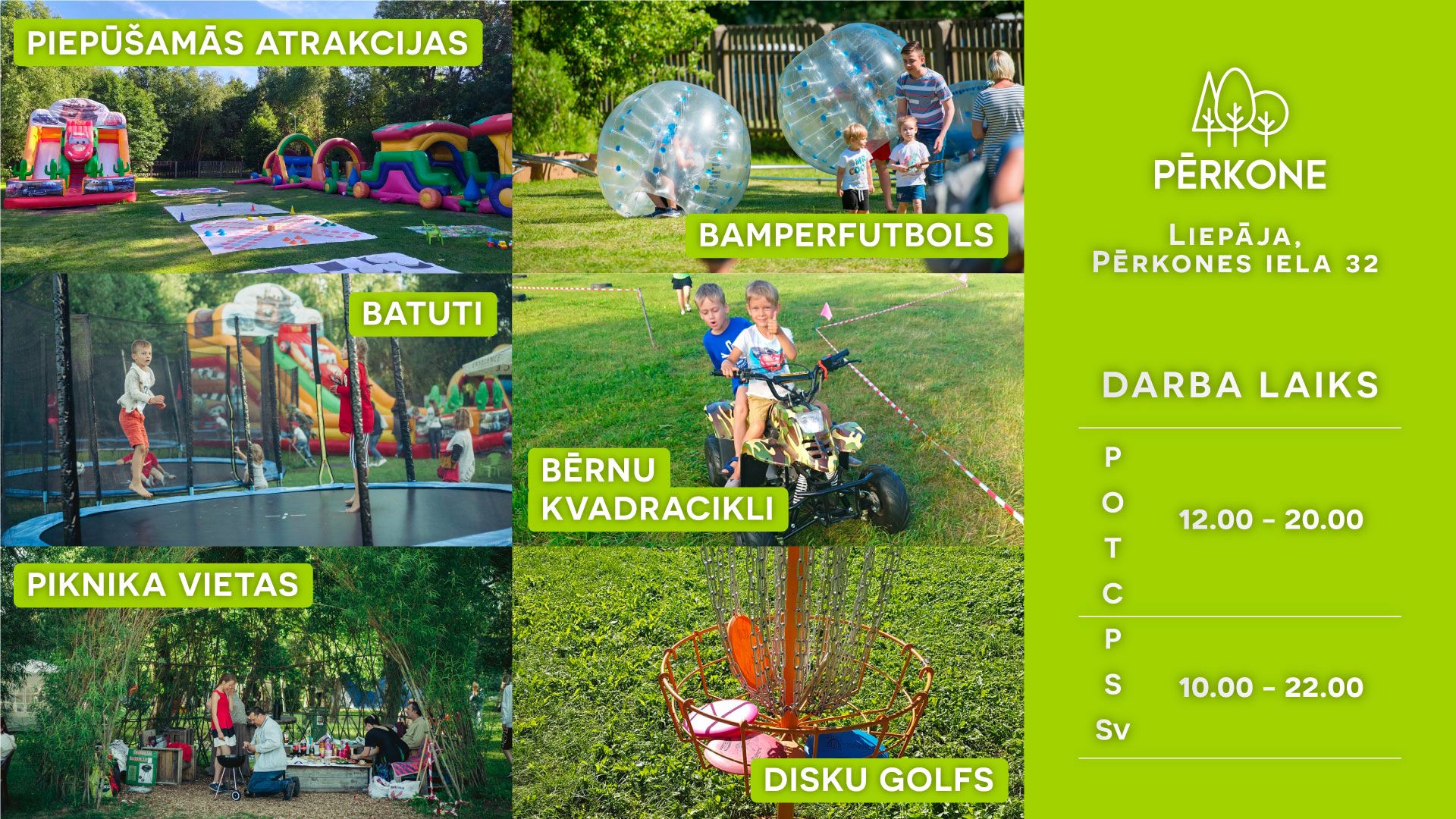 Pērkone - Atpūtas parks | Liepaja