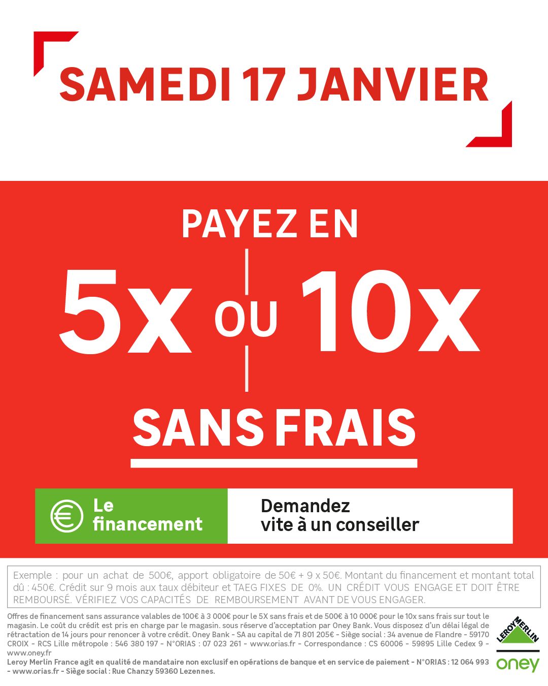 🔥 FLASH INFO : SAMEDI 17... - LEROY MERLIN NANTES - REZÉ | Facebook