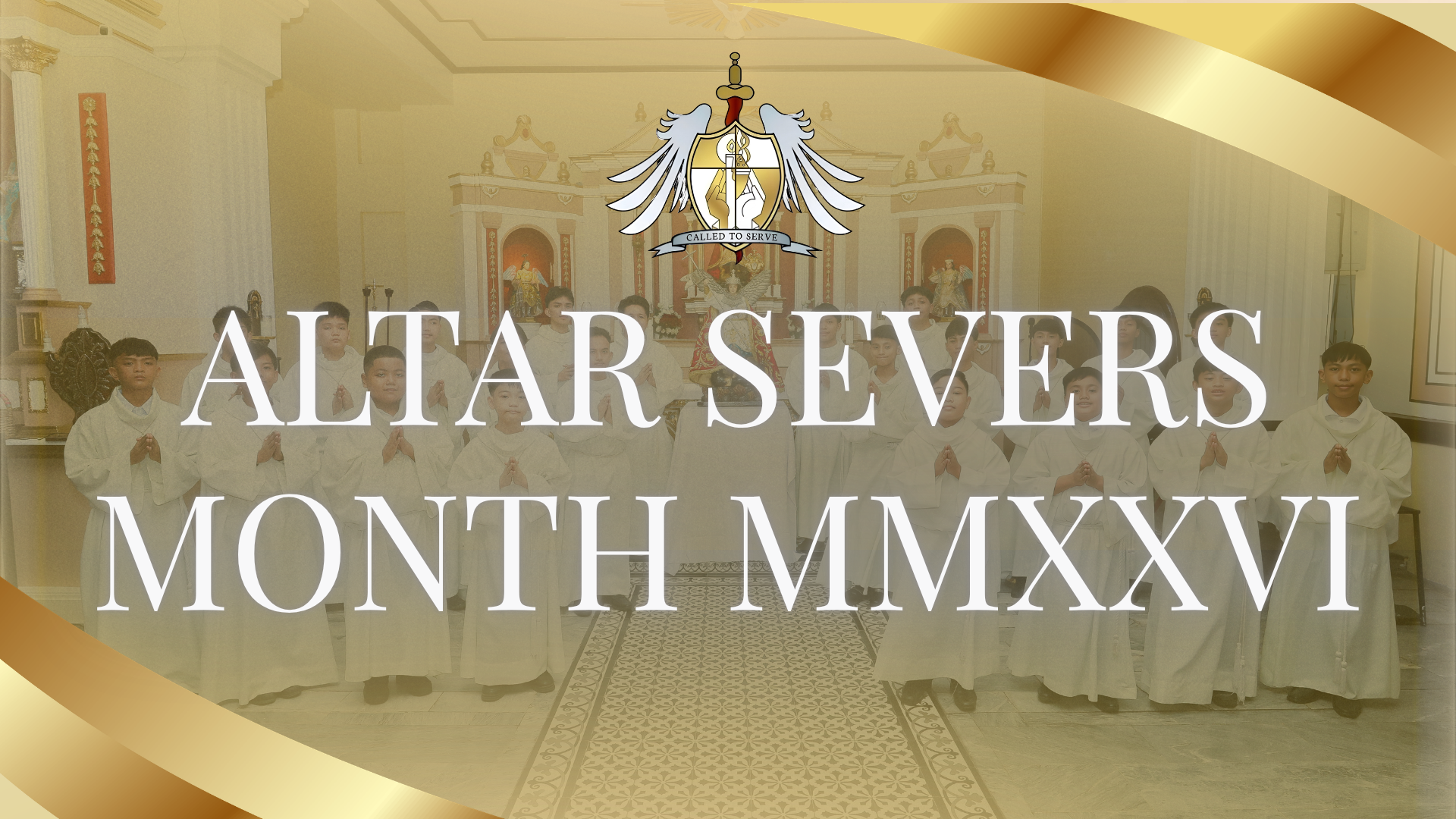 𝐗·𝐗𝐈... - Ministry of the Altar Servers - Minor Basilica ASPSA | Facebook