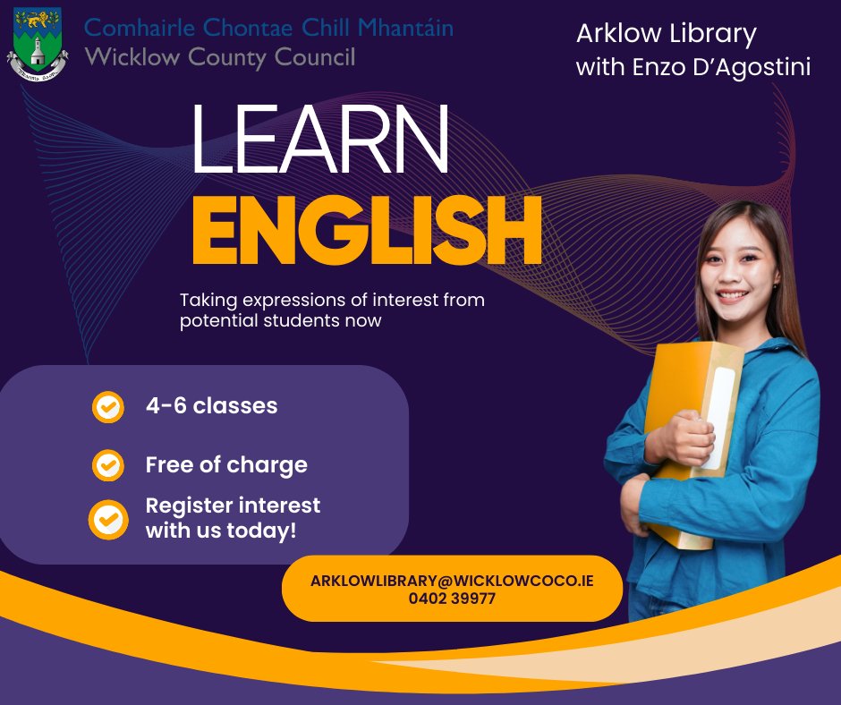 Learn English... - Wicklow County Council Library Service | Facebook