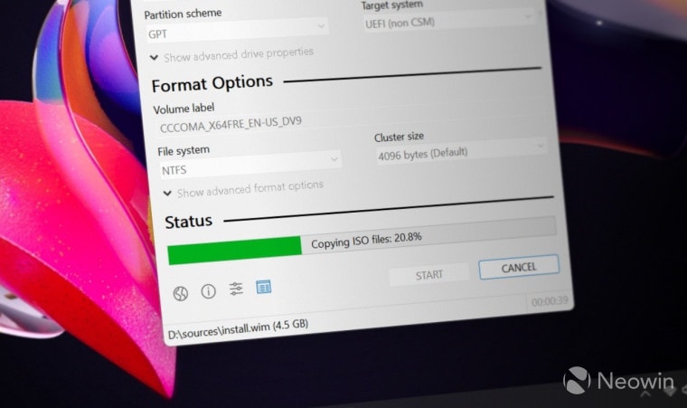 Rufus Software for Bootable USB
