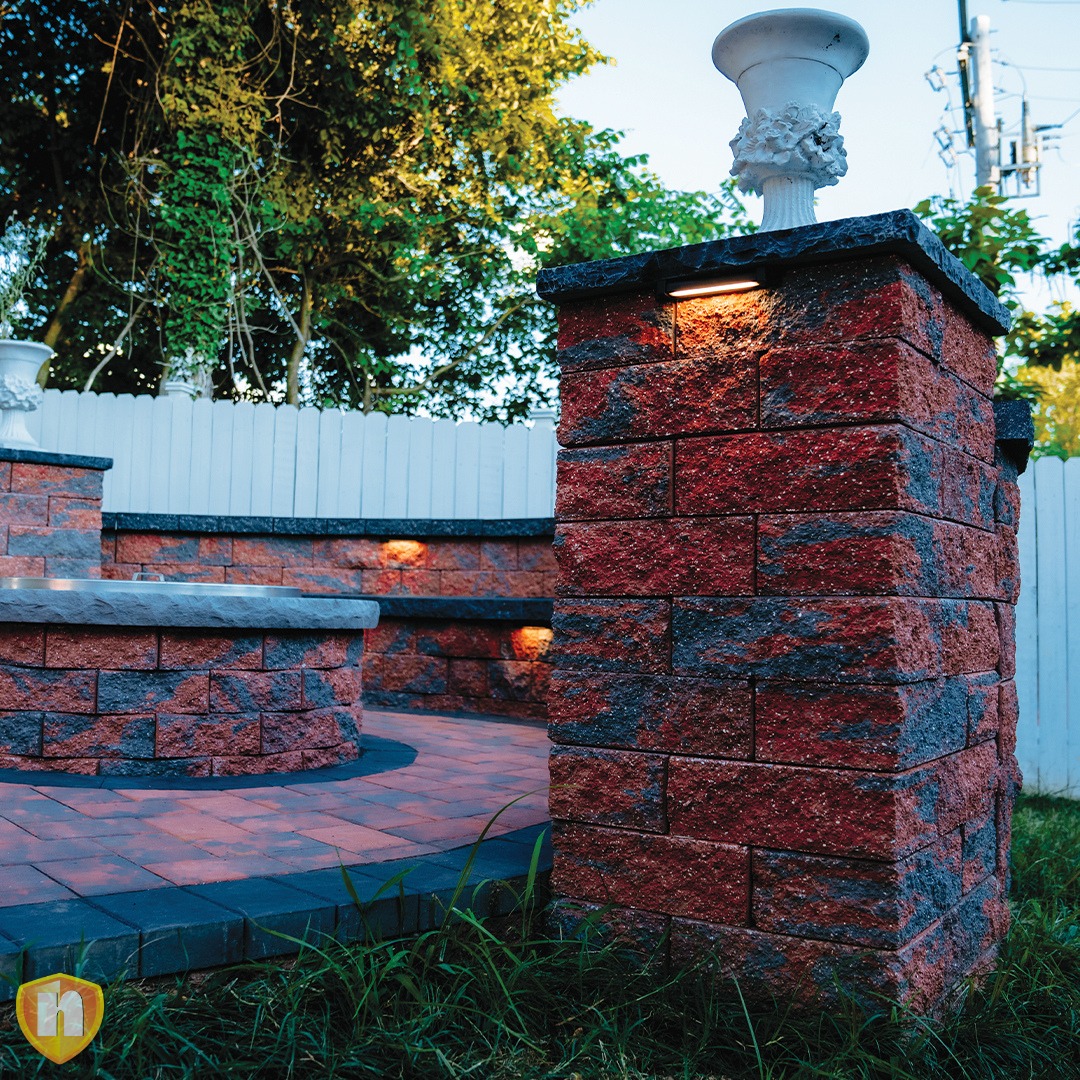 A cohesive outdoor design comes to life with Nicolock's Rustico
