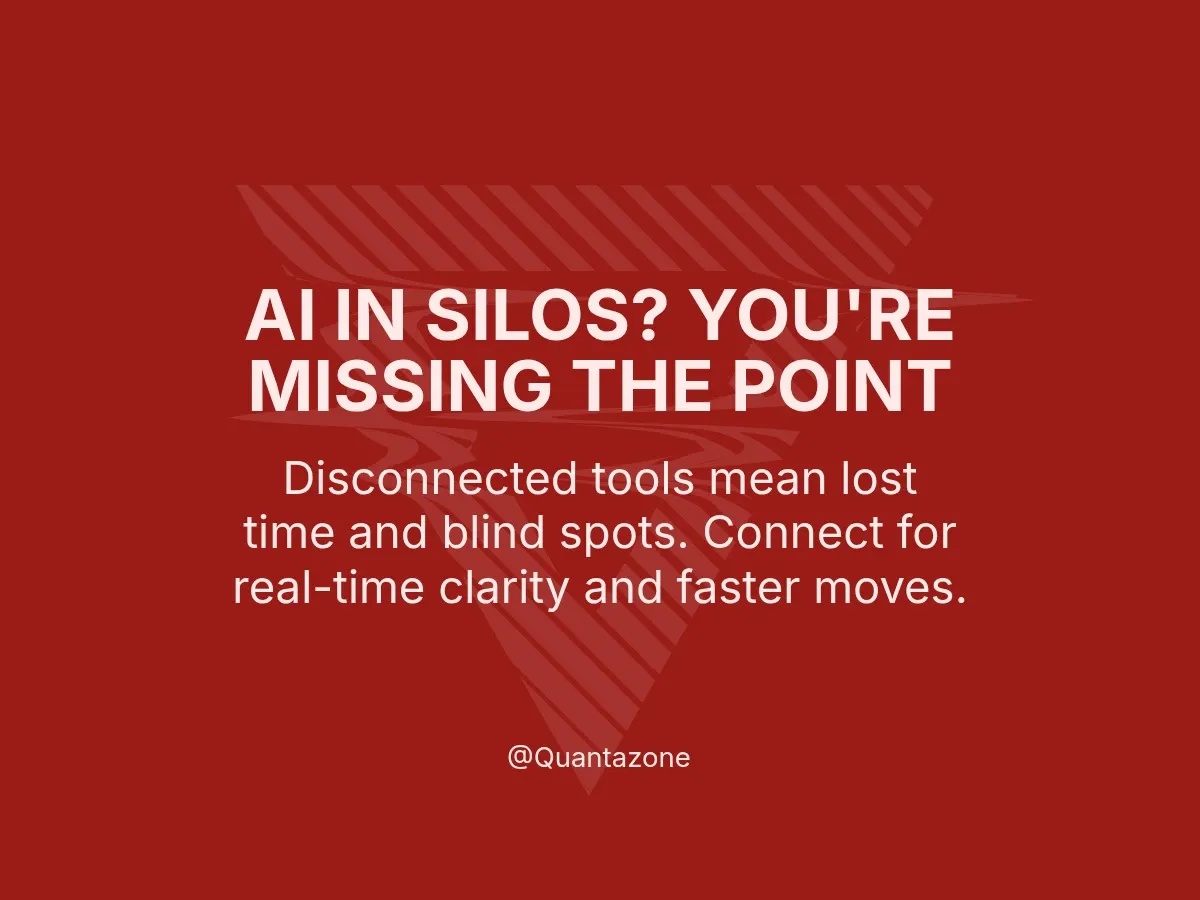 Quantazone - 🚫 Isolated AI features miss the mark. Here’s why ...