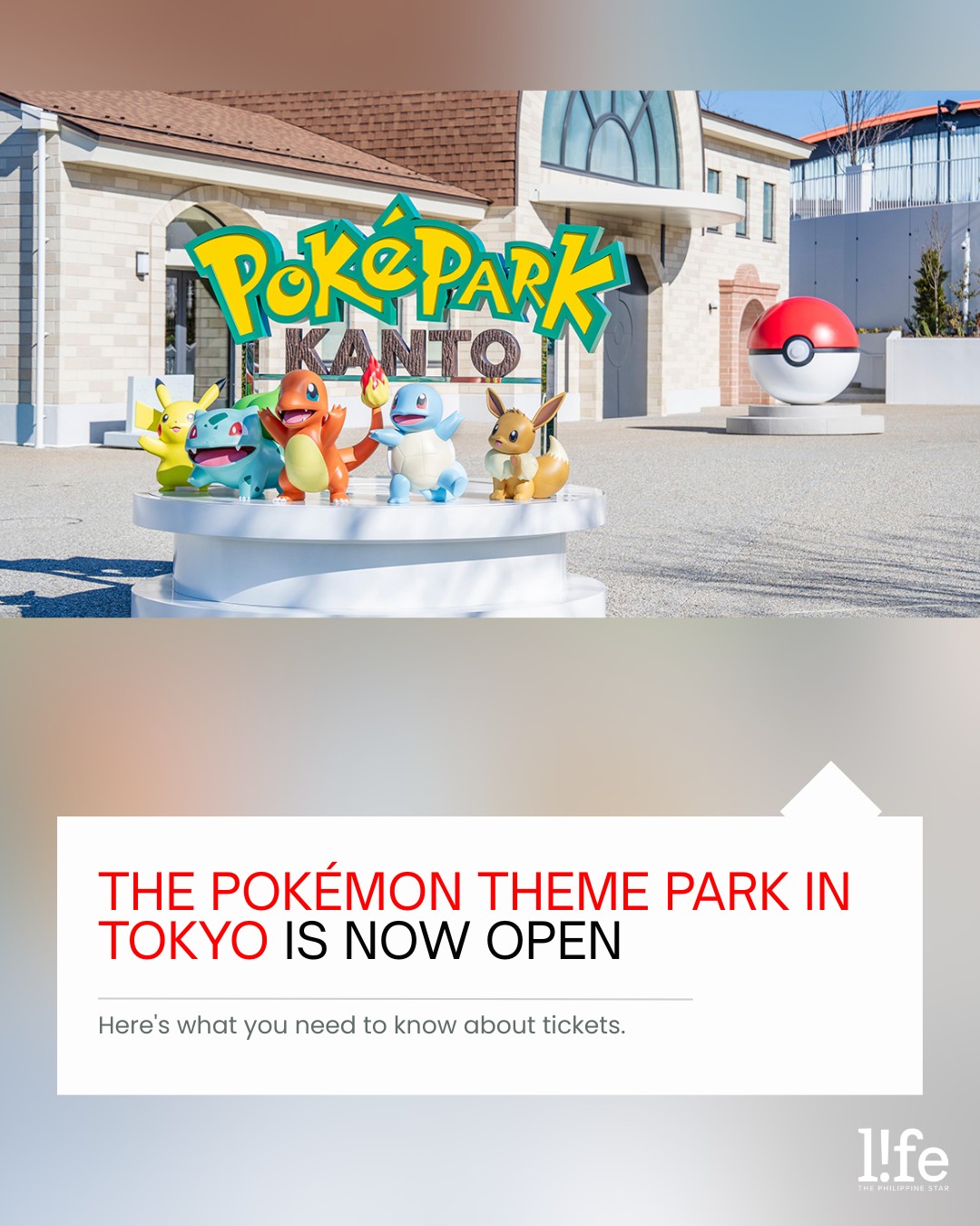 PhilSTAR - TOKYO'S FIRST POKÉMON THEME PARK! 🎢 The long-awaited Pokémon ...