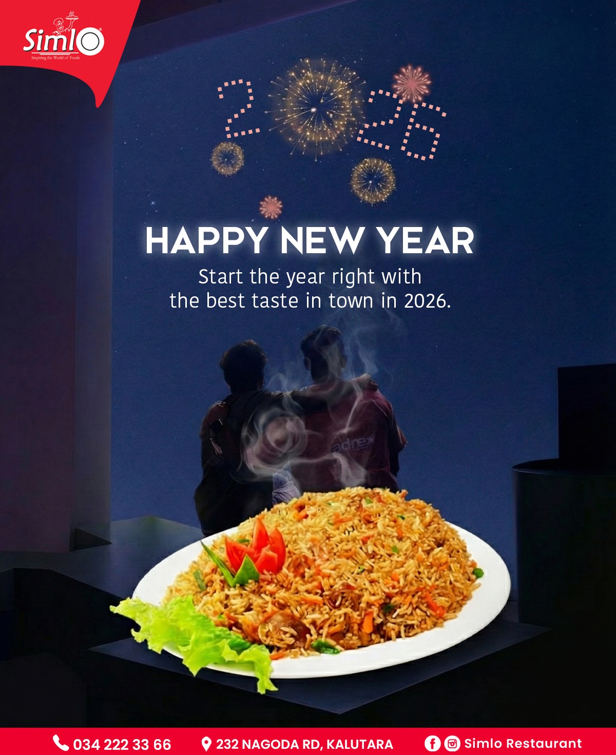 Simlo - Start the year right with the best taste in town. Happy New ...