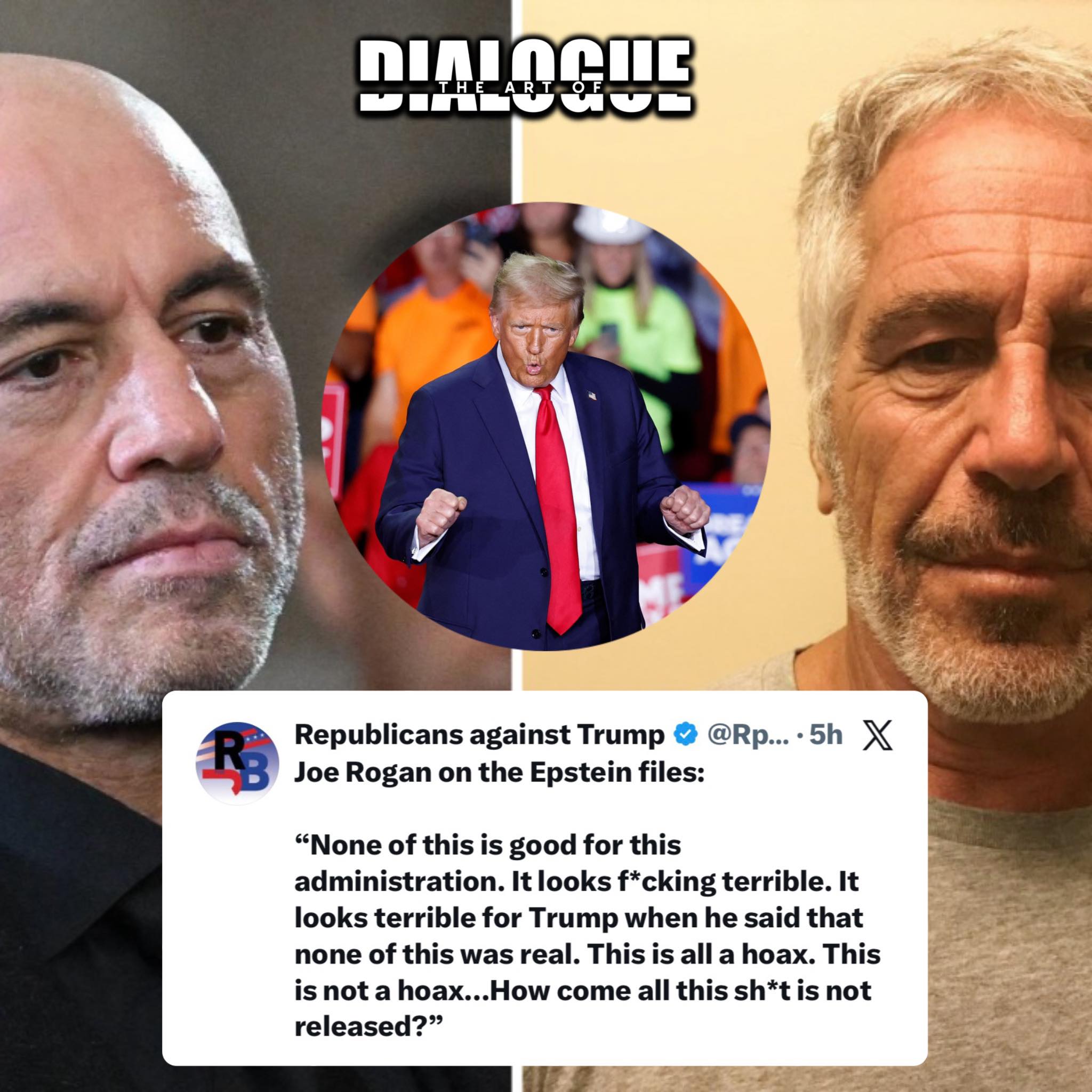 The Art - Joe Rogan speaks out on the Epstein files and says the ...