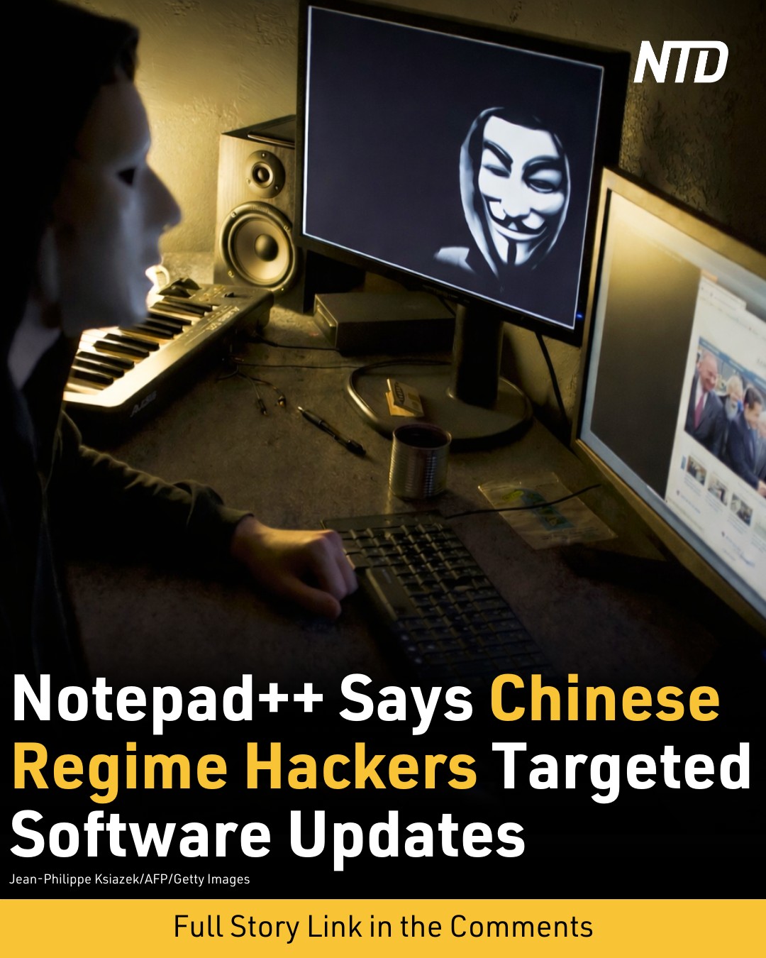 NTD News - The creator of Notepad++ says his software now... | Facebook