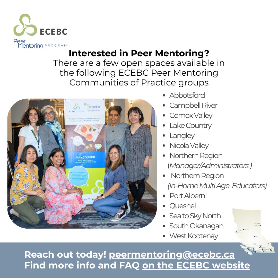 Interested in Peer... - Early Childhood Educators of BC | Facebook