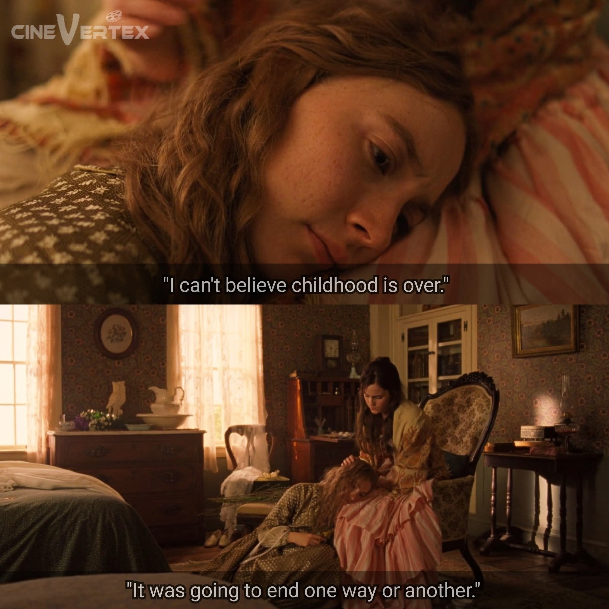 I can't believe childhood is over.