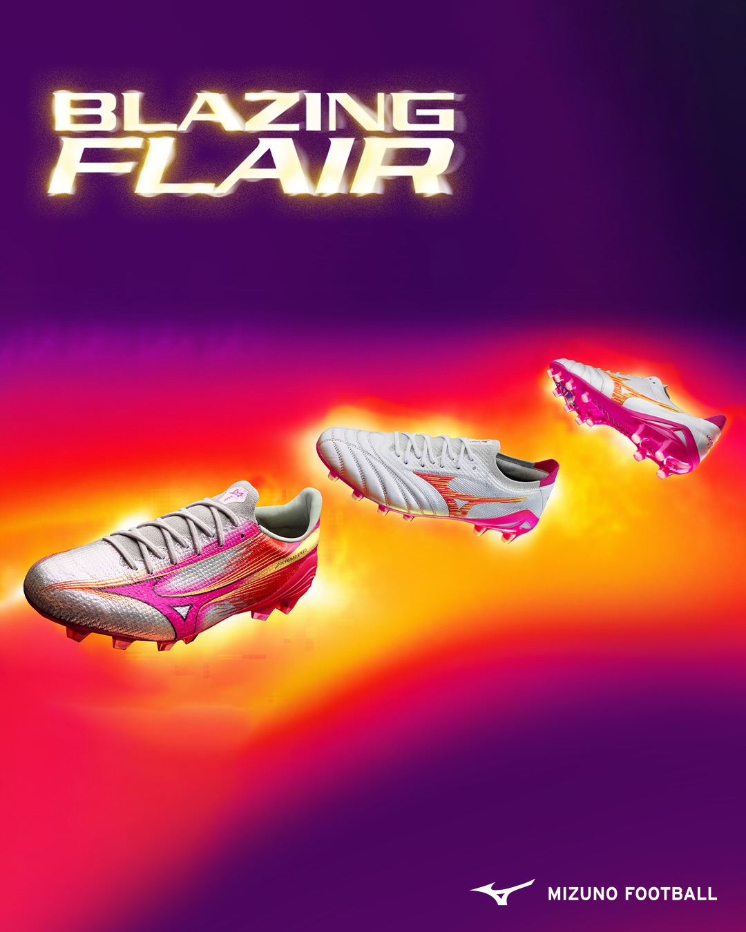 ミズノ最新スパイク🔥 【Blazing Flair Pack】が登場‼︎ ミズノ