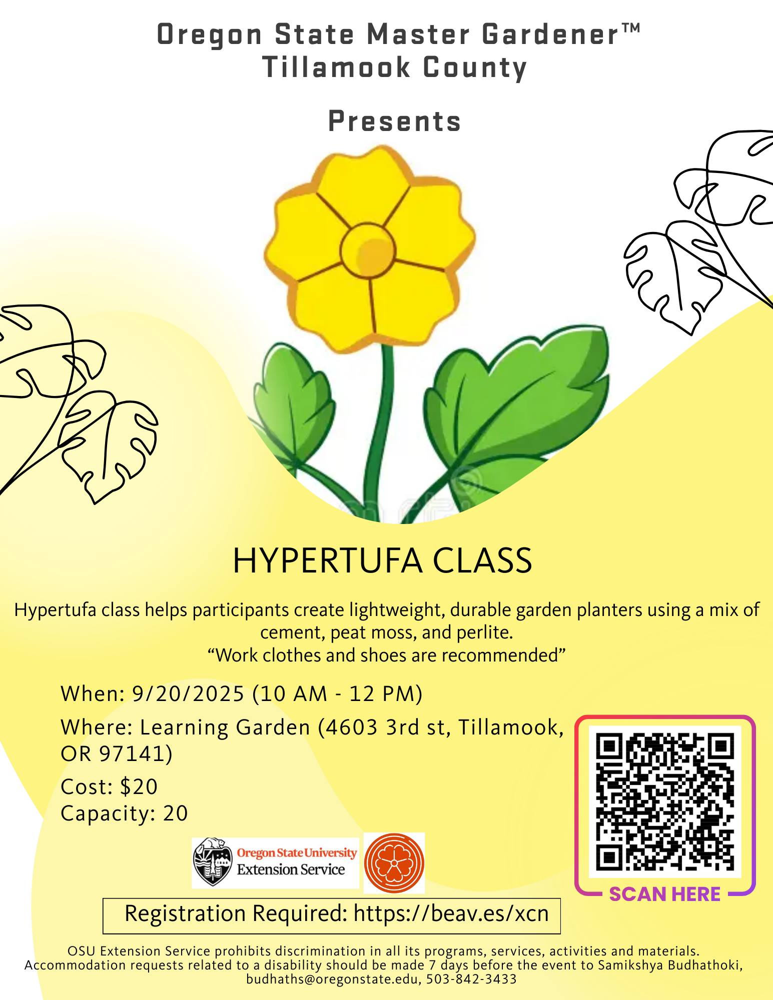 Tillamook - Create Your Own Hypertufa Planter - Join Tillamook County ...