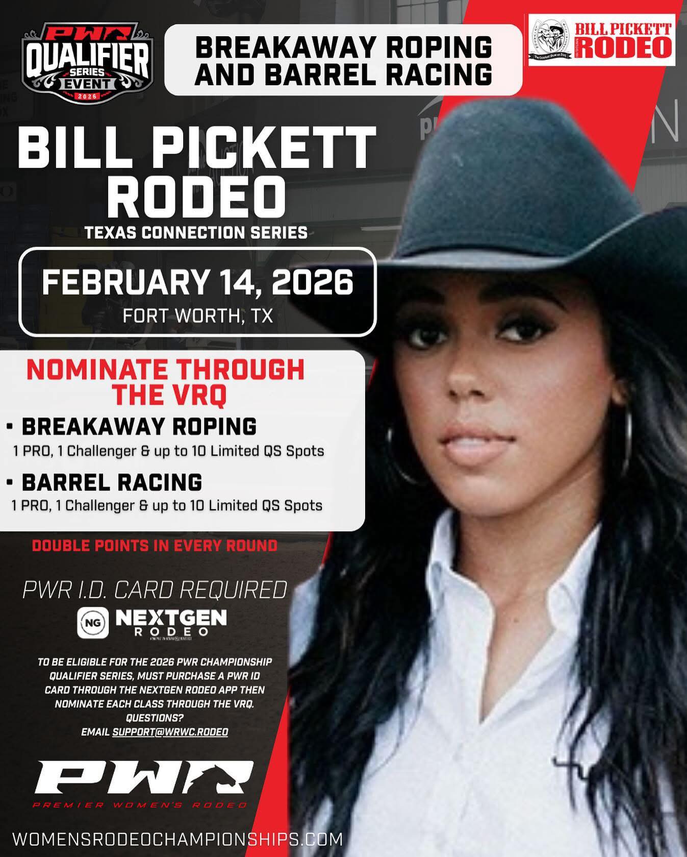 Rodeo - Bill Pickett members‼️ Your PWR QS opportunity is here. PWR ID ...