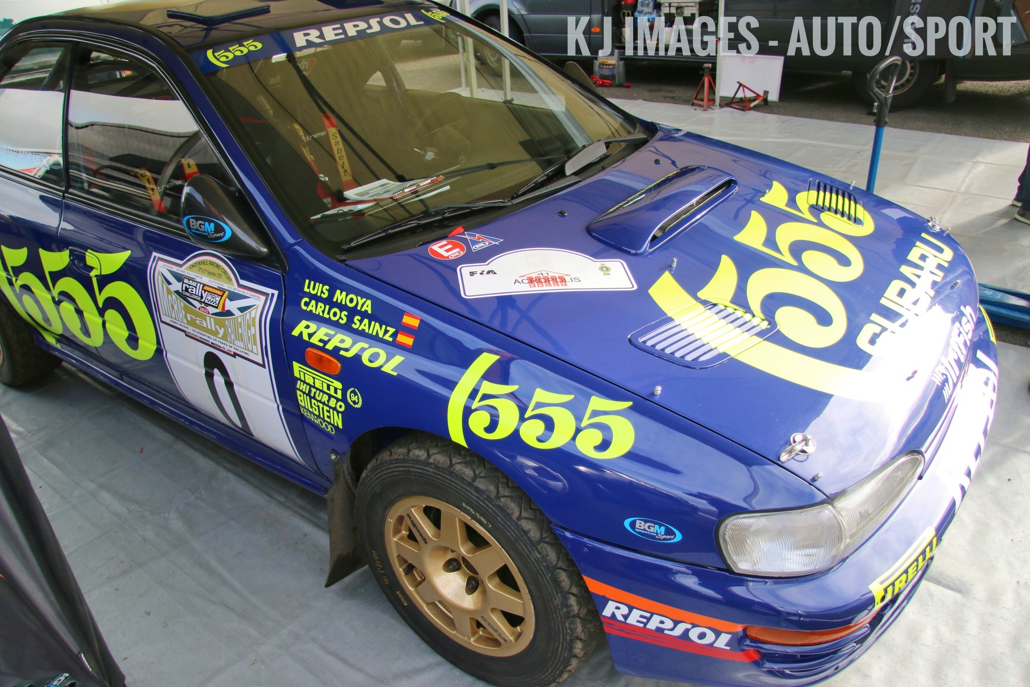 Subarulhos da Scooby: Subaru Impreza 555 #5 - Carlos Sainz - L.Moya