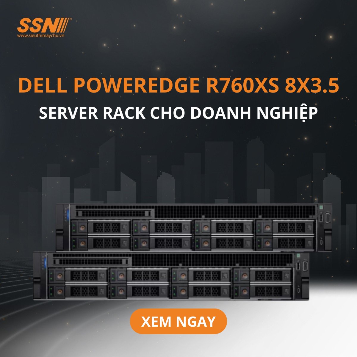 Siêu - PowerEdge R760xs 8x3.5 rack cho doanh nghiệp Trong hệ sinh thái ...