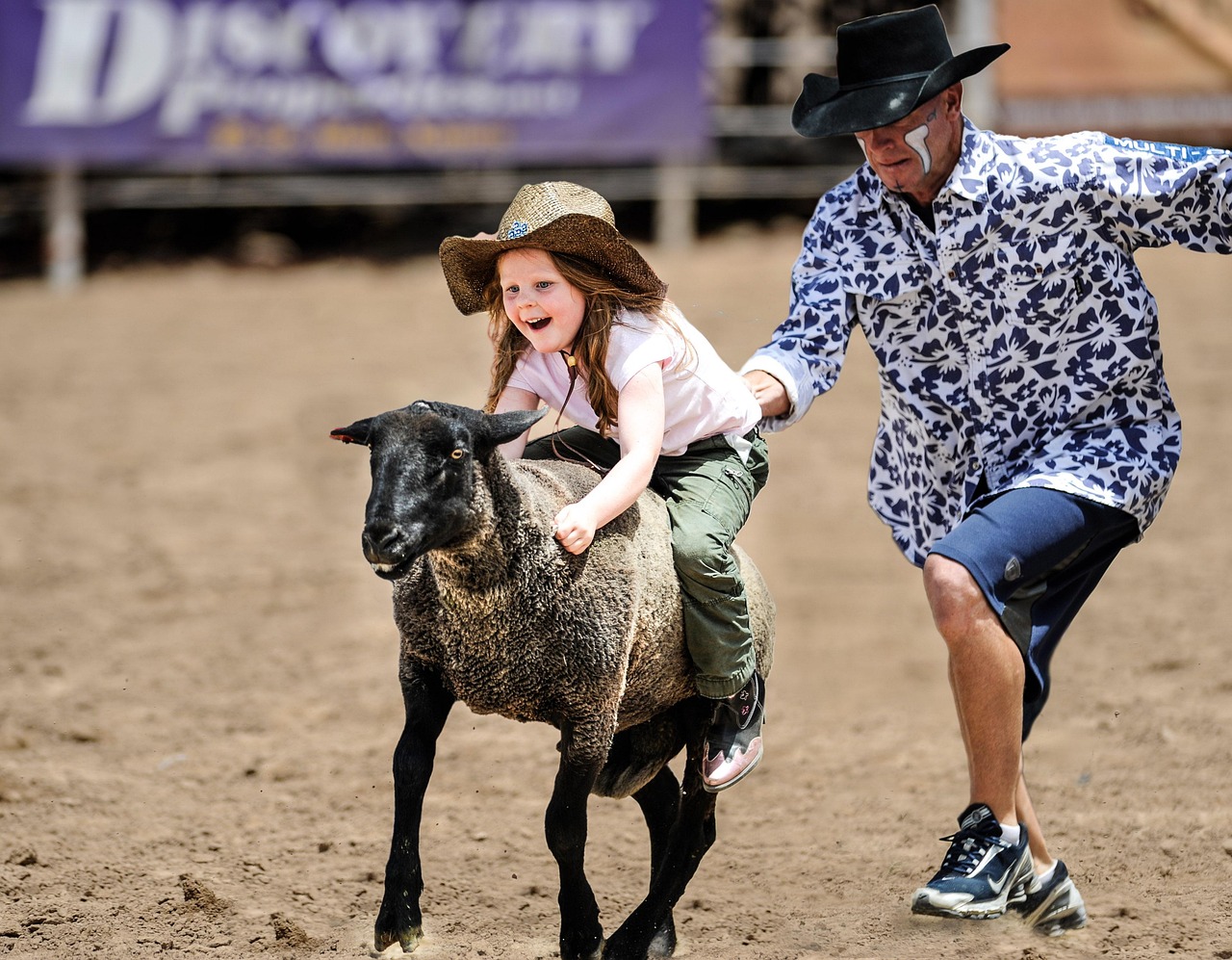 Peace - 🐑 Tiny boots. Big courage. Mutton Bustin’ is here and cuter ...