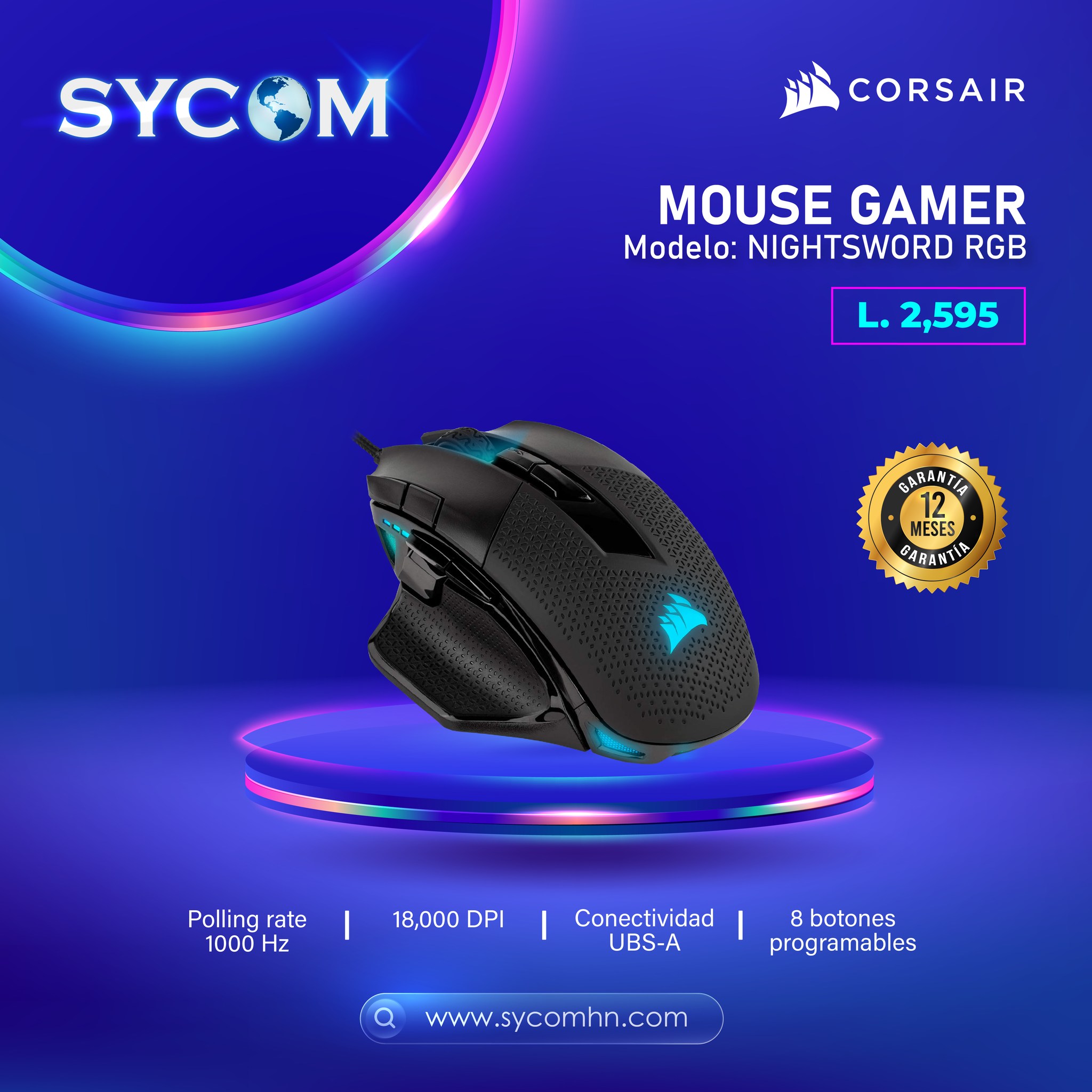 SYCOM - 🖱️🎮 Domina cada movimiento Los mouses gamer... | Facebook