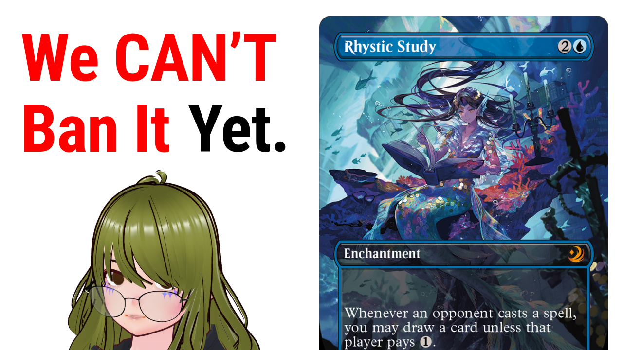 Tolarian - Why They Didn't Ban Rhystic Study: https://www.youtube.com ...