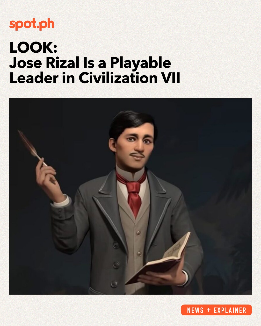 spot.ph - You can now play as Jose Rizal in Civilization VII, putting a ...
