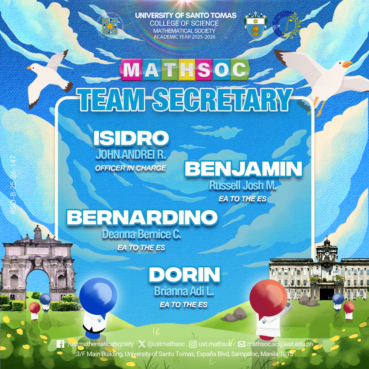 UST Mathematical Society | Manila