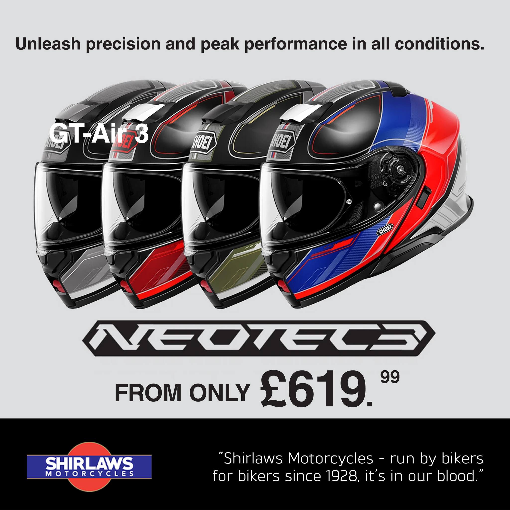 Shirlaw's Ltd - 🪖 NEW COLOURWAYS IN STORE – Shoei GT-Air 3... | Facebook