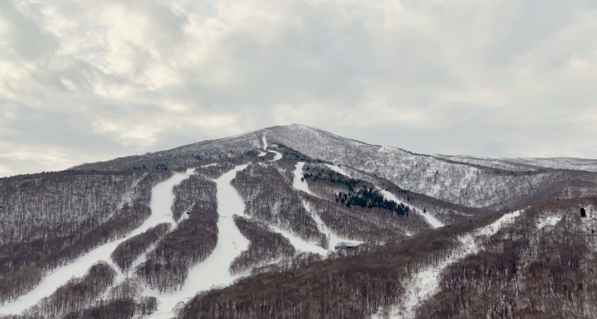 Skier Explores Partially Abandoned Japanese Ski Resort