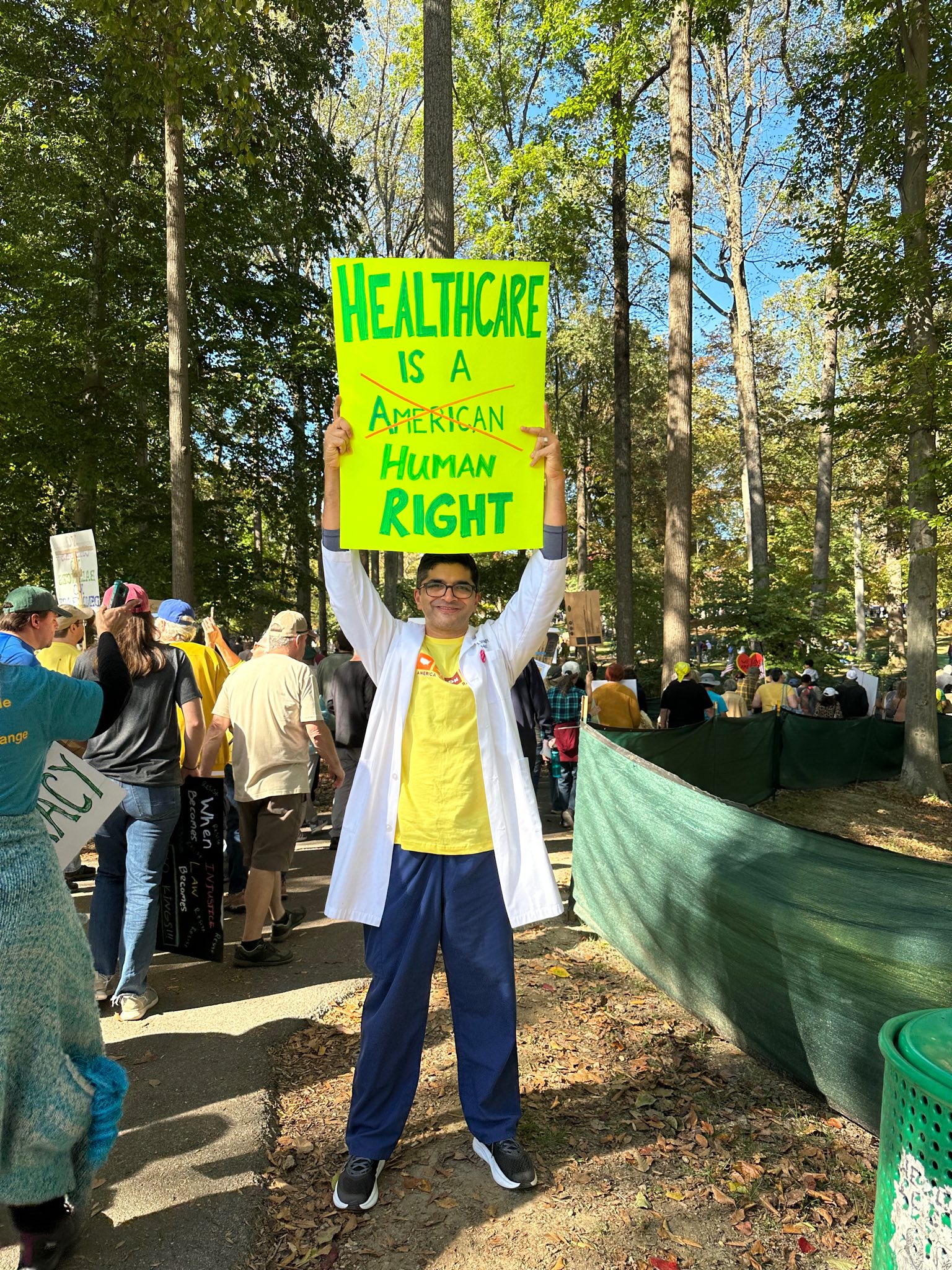 Dr. America - Proud to join the #NoKings rally in my... | Facebook