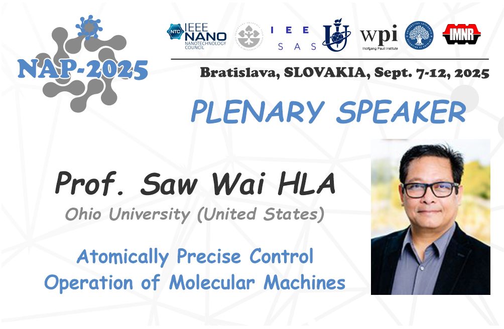 We are honored to introduce our plenary speaker - Prof. Saw Wai